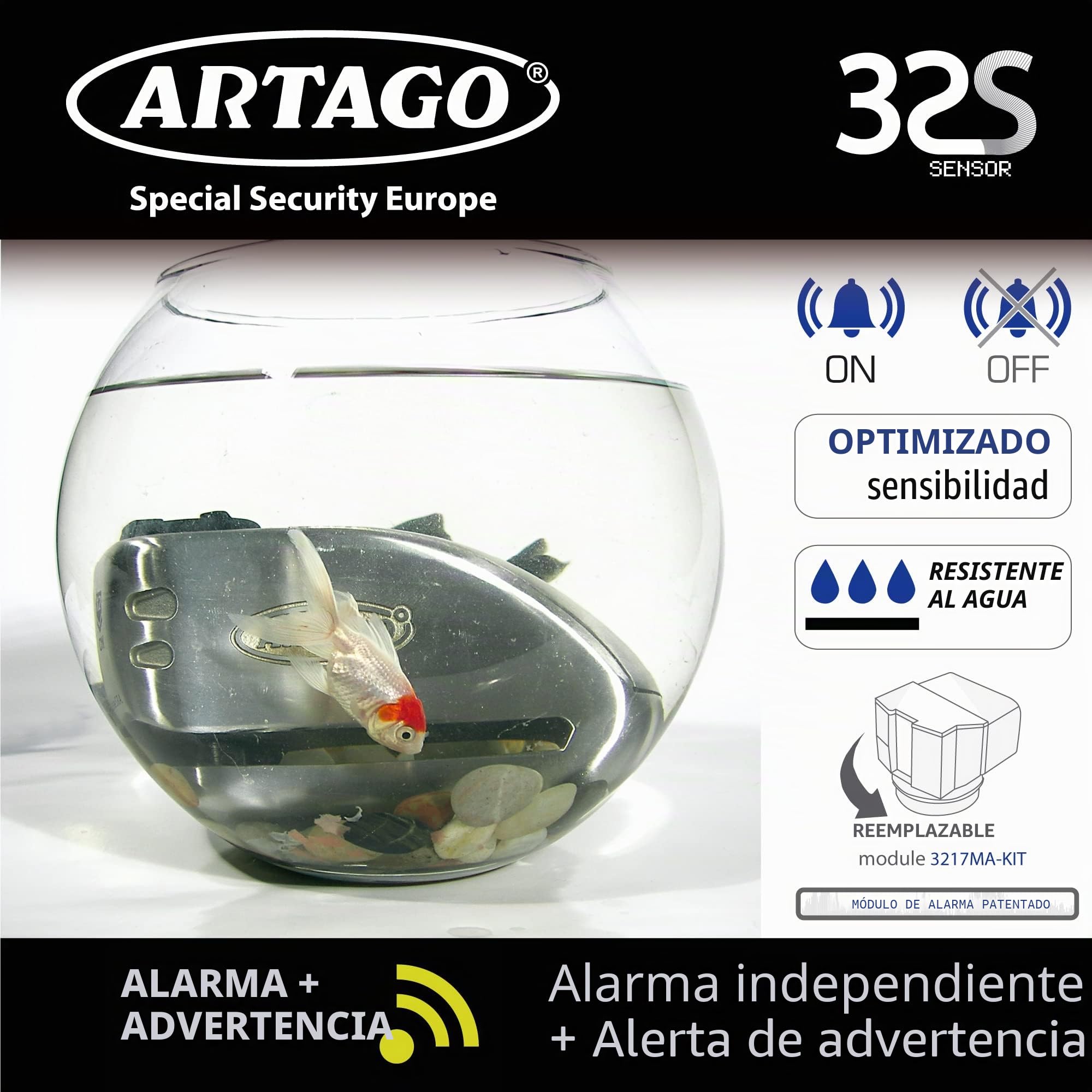 artago-32s6-pack-candado-antirrobo-disco-con-alarma-120db-soporte-yamaha-mt-09-t image 6