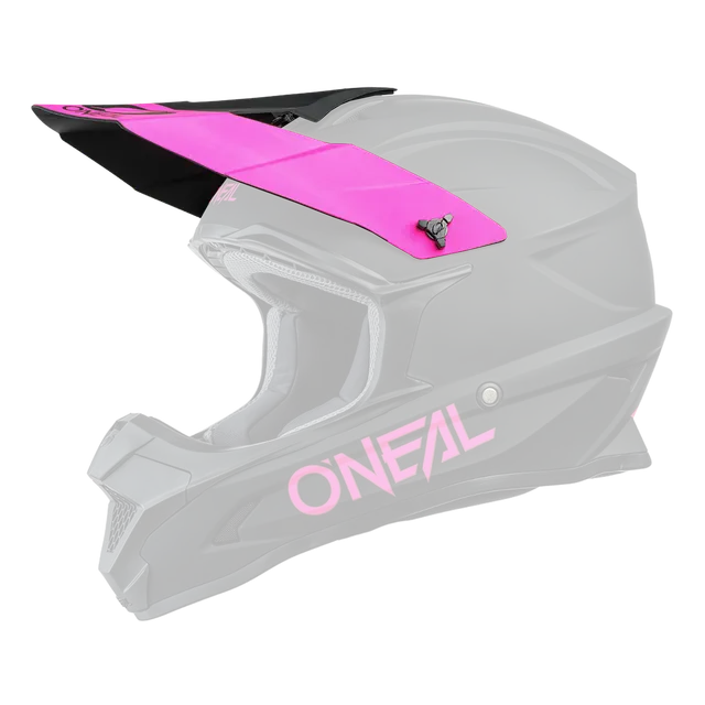 o-neal-visera-recambio-1-srs-adulto-negro-rosa image 1