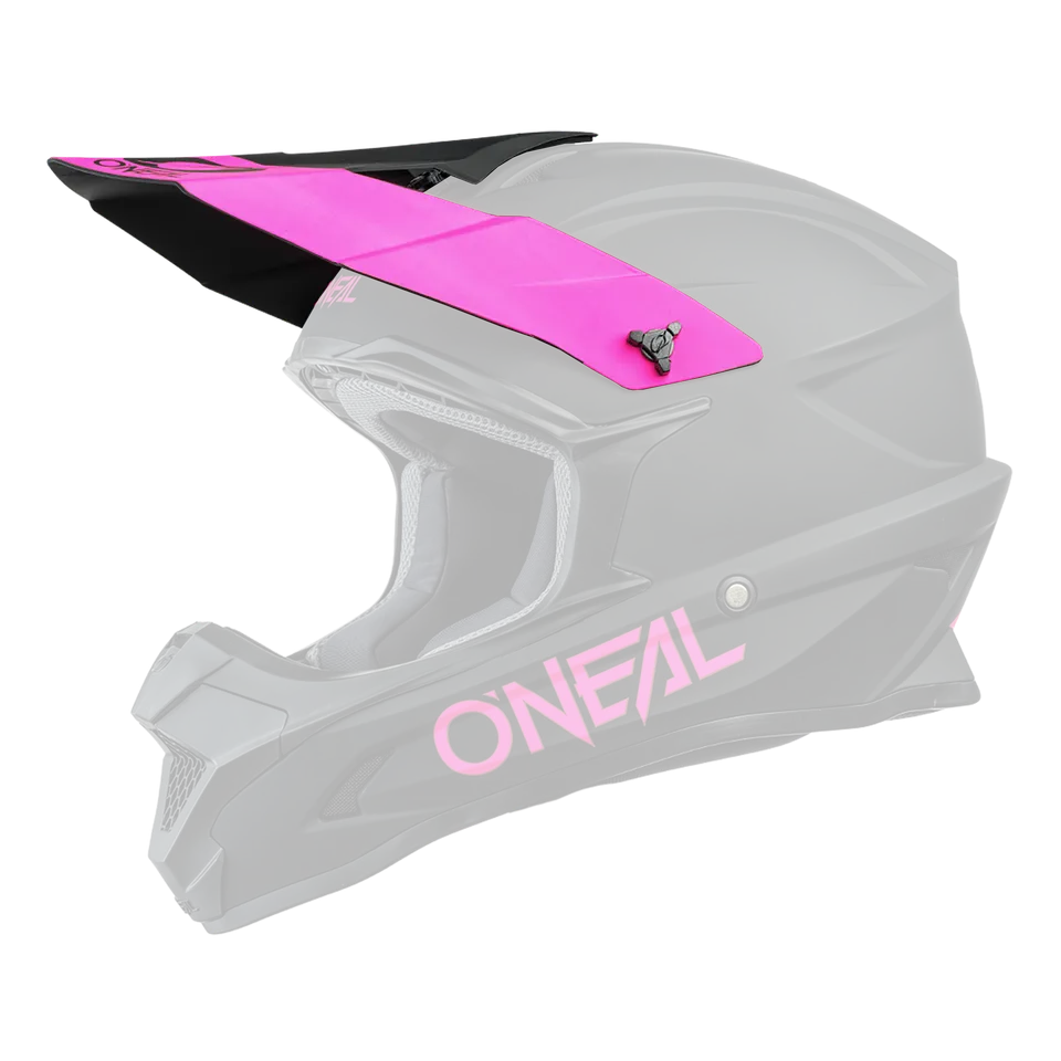 o-neal-visera-recambio-1-srs-adulto-negro-rosa image 1