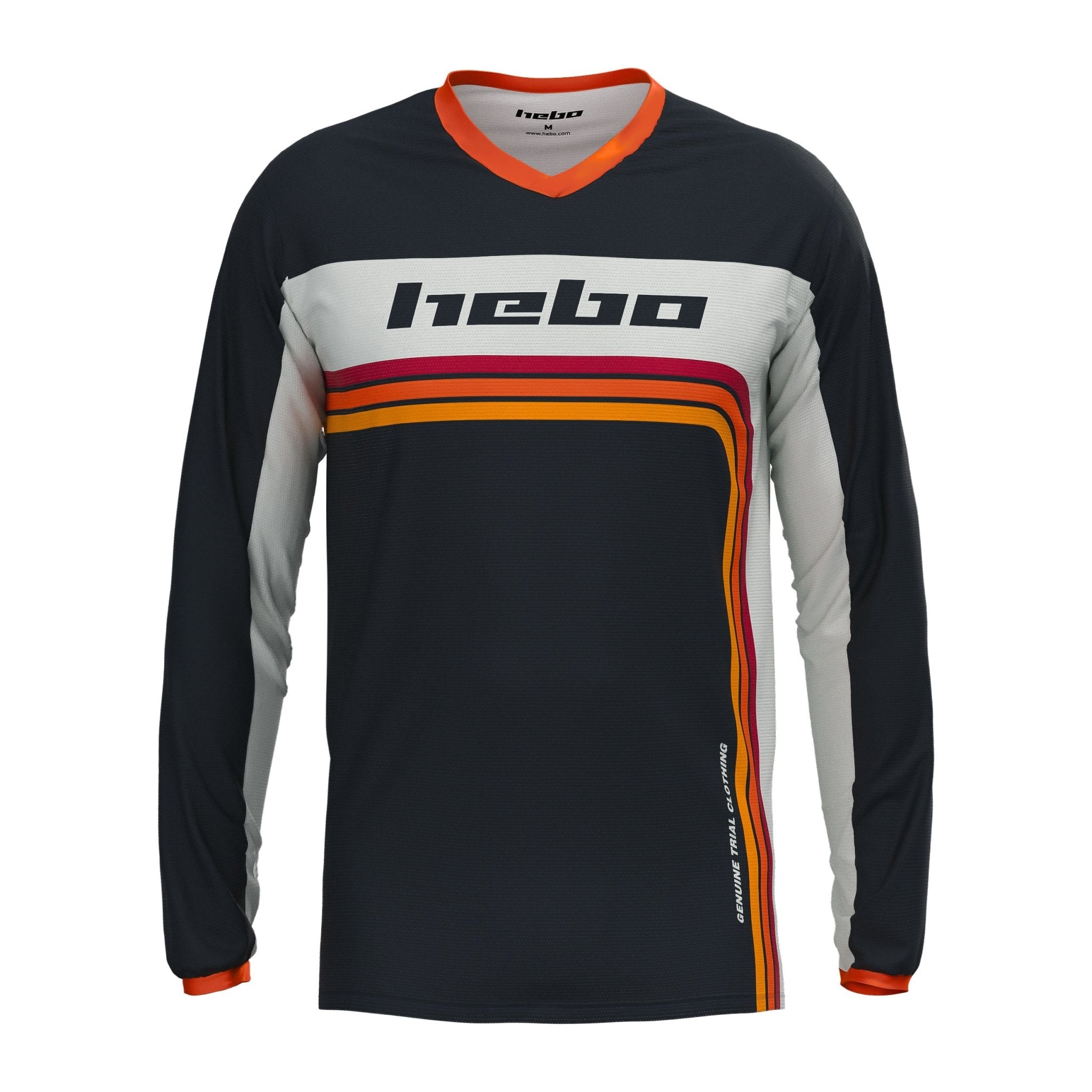 hebo-camiseta-pro-trial-retro-roja image 1