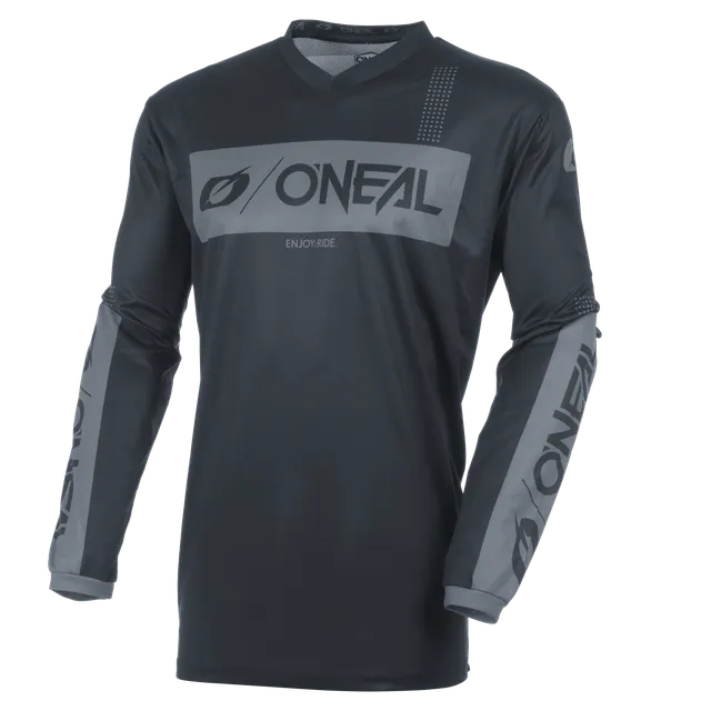 o-neal-element-jersey-racewear-black-gray-personalizado image 1
