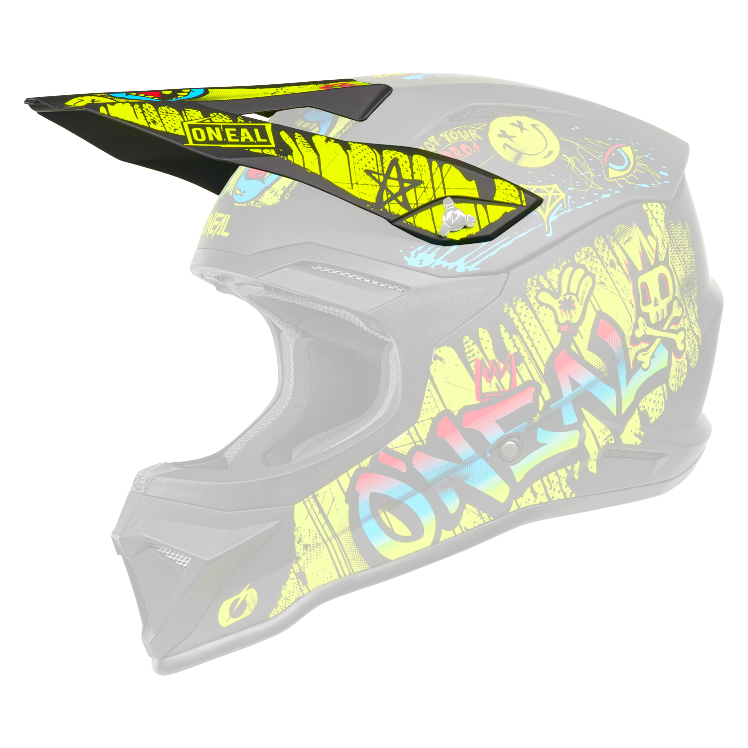 casco-o-neal-4srs-rancid-neon-black-para-motocross-y-enduro image 7