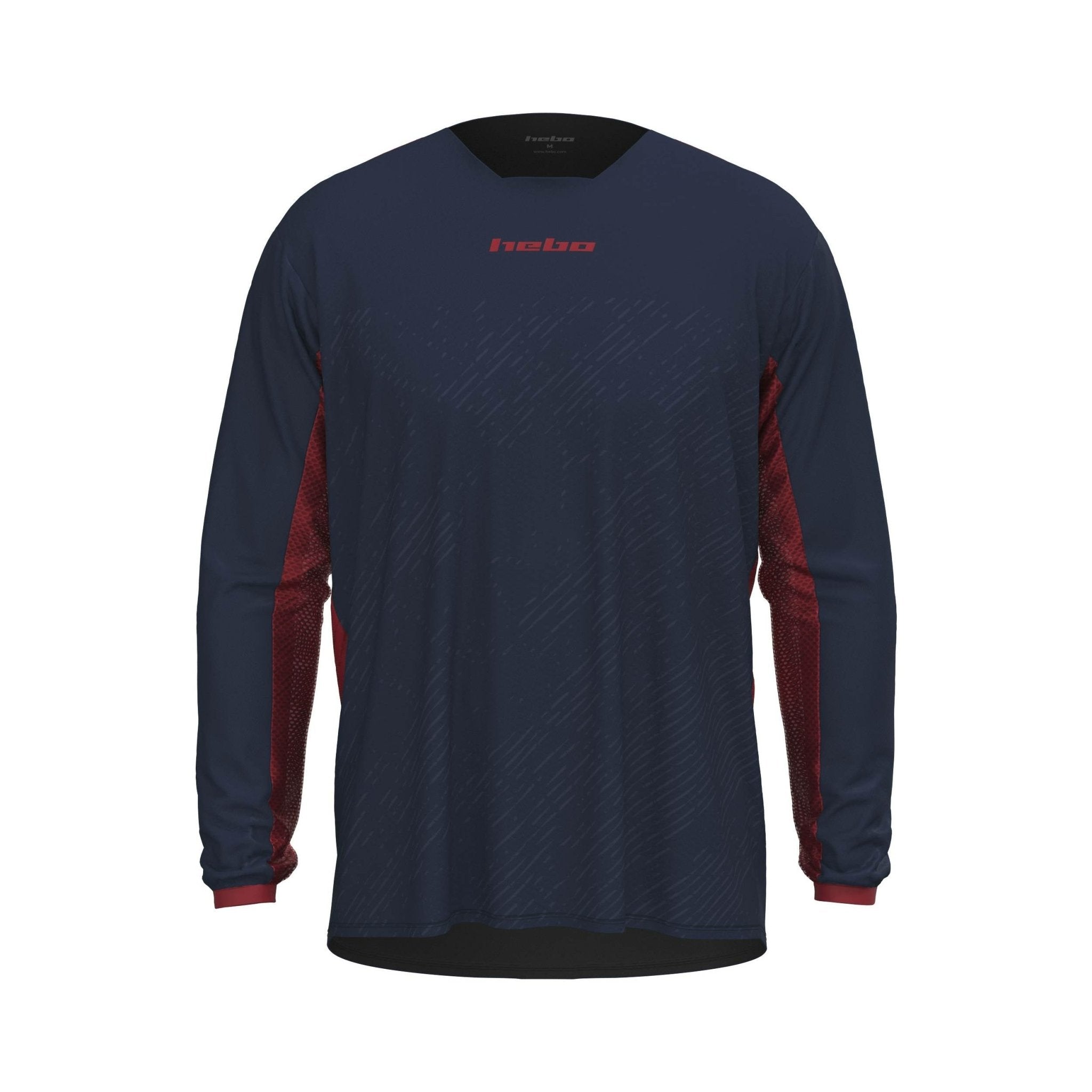 hebo-camiseta-enduro-motocross-scratch-xtreme-azul-hombre-transpirable-corte-reg image 1