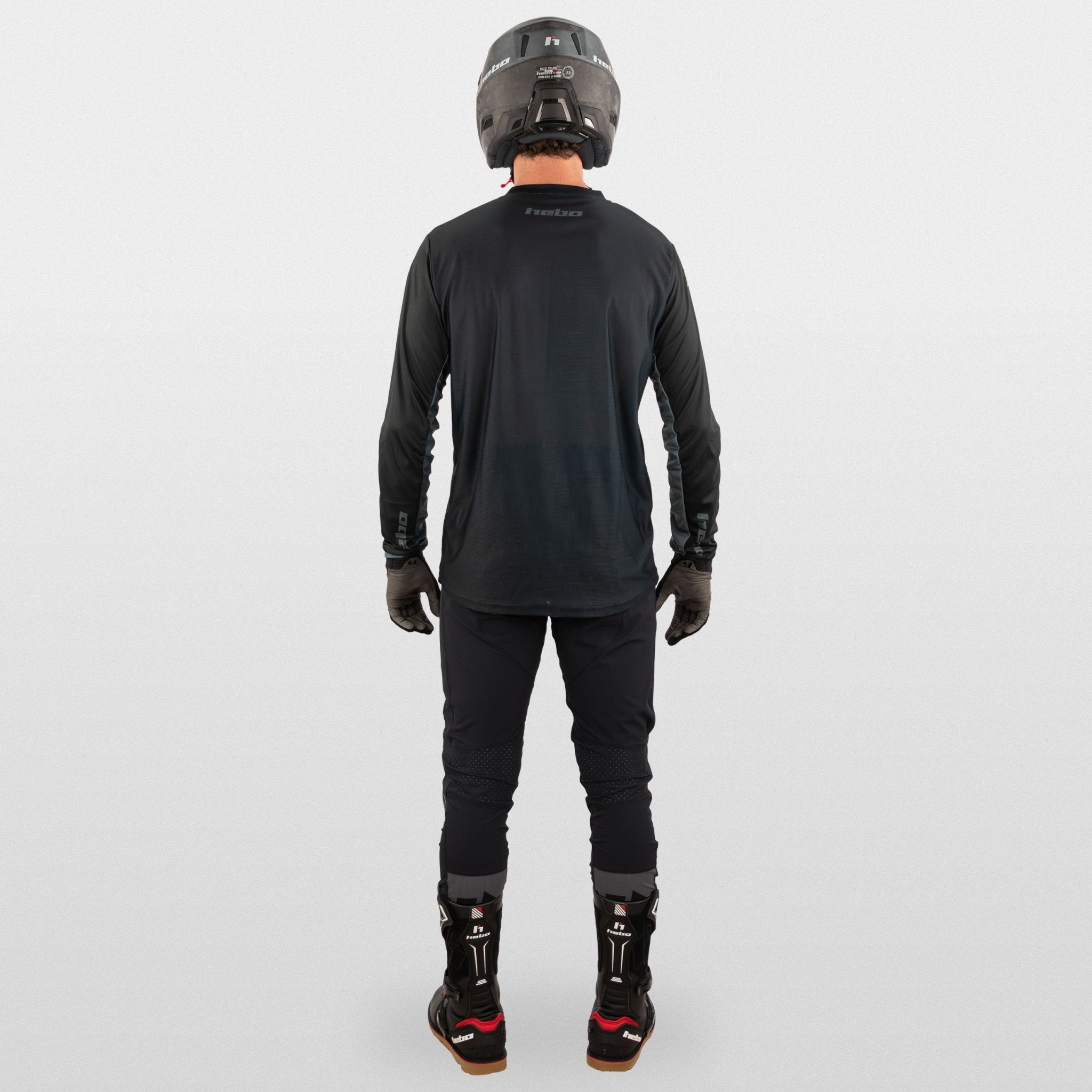 hebo-camiseta-trial-tech-negra-poli-ster-transpirable-upf-50-talla image 6
