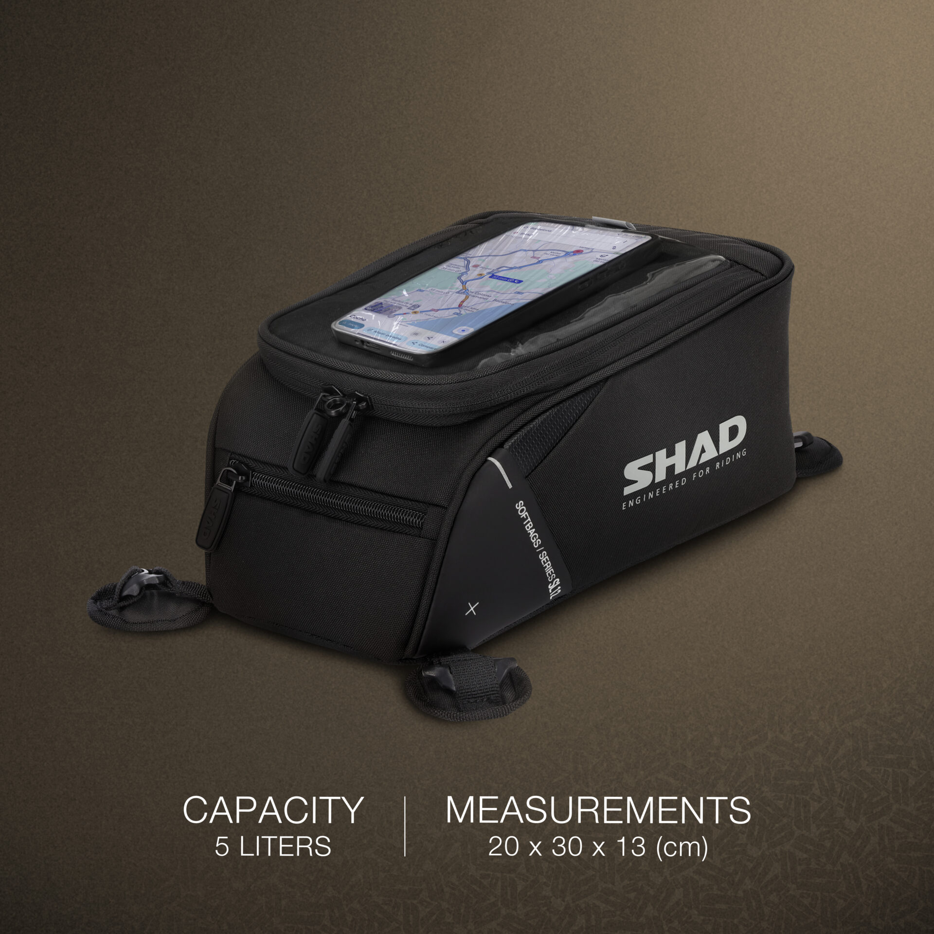 shad-sl12m-bolsa-de-dep-sito-con-imanes-5l-negro image 2