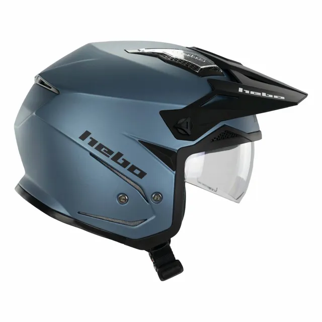 hebo-casco-zone-5-duo-mate-azul-ece-22-06-visera-solar-microm-trico image 1