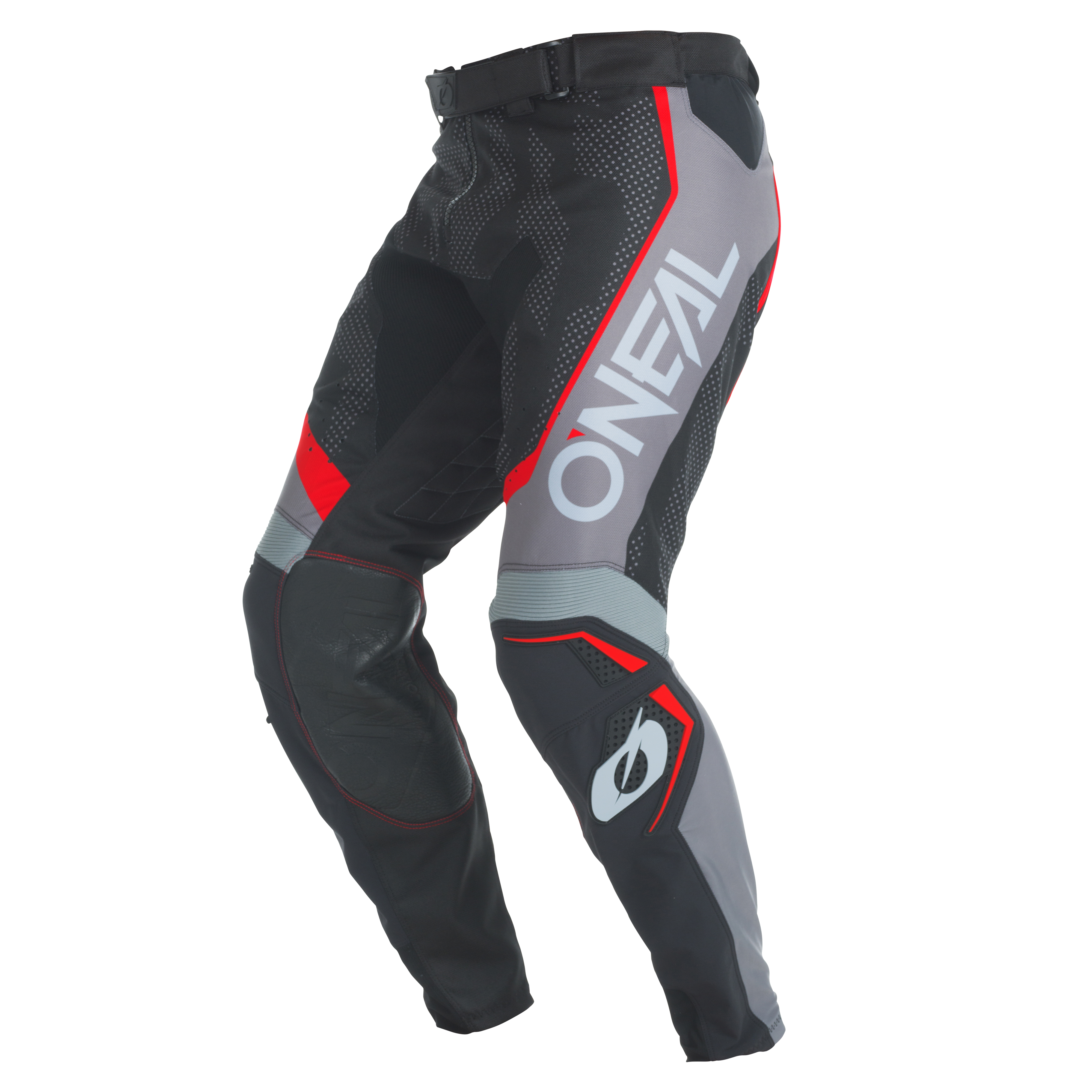 o-neal-hardwear-camo-pantal-n-moto-off-road-negro-gris-con-rodilleras image 1