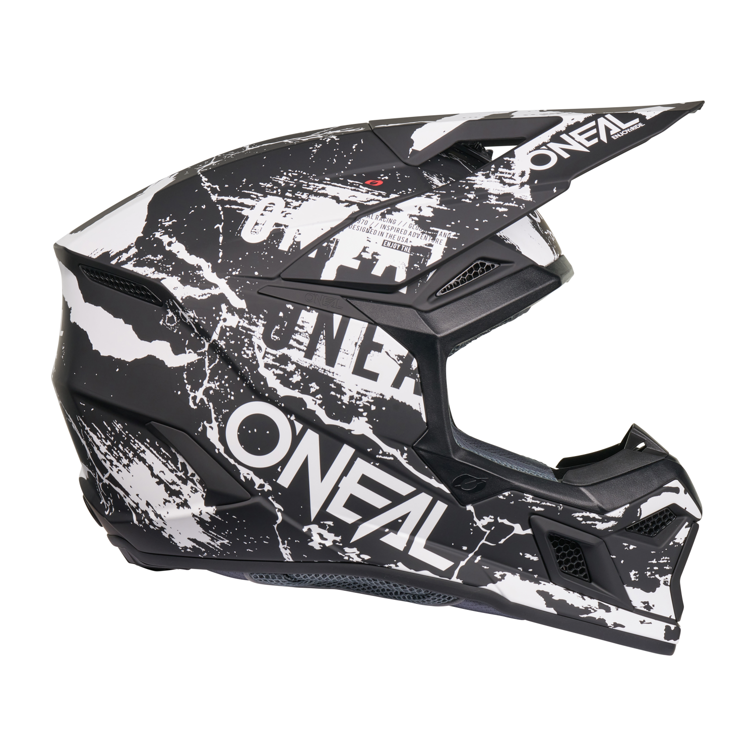 o-neal-3-srs-acid-casco-de-moto-negro-blanco image 5