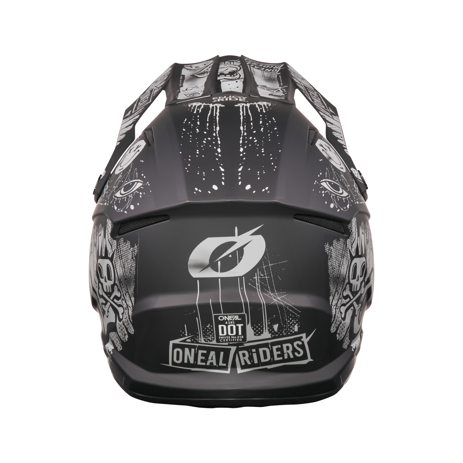 casco-o-neal-4-srs-rancid-gris-negro-casco-de-moto-ligero-con-visera-ajustable-y image 6