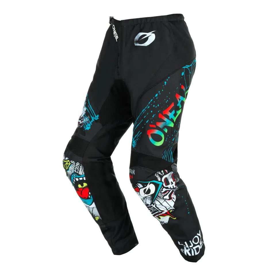 pantalones-o-neal-element-rancid-negro-blanco-motocross image 1