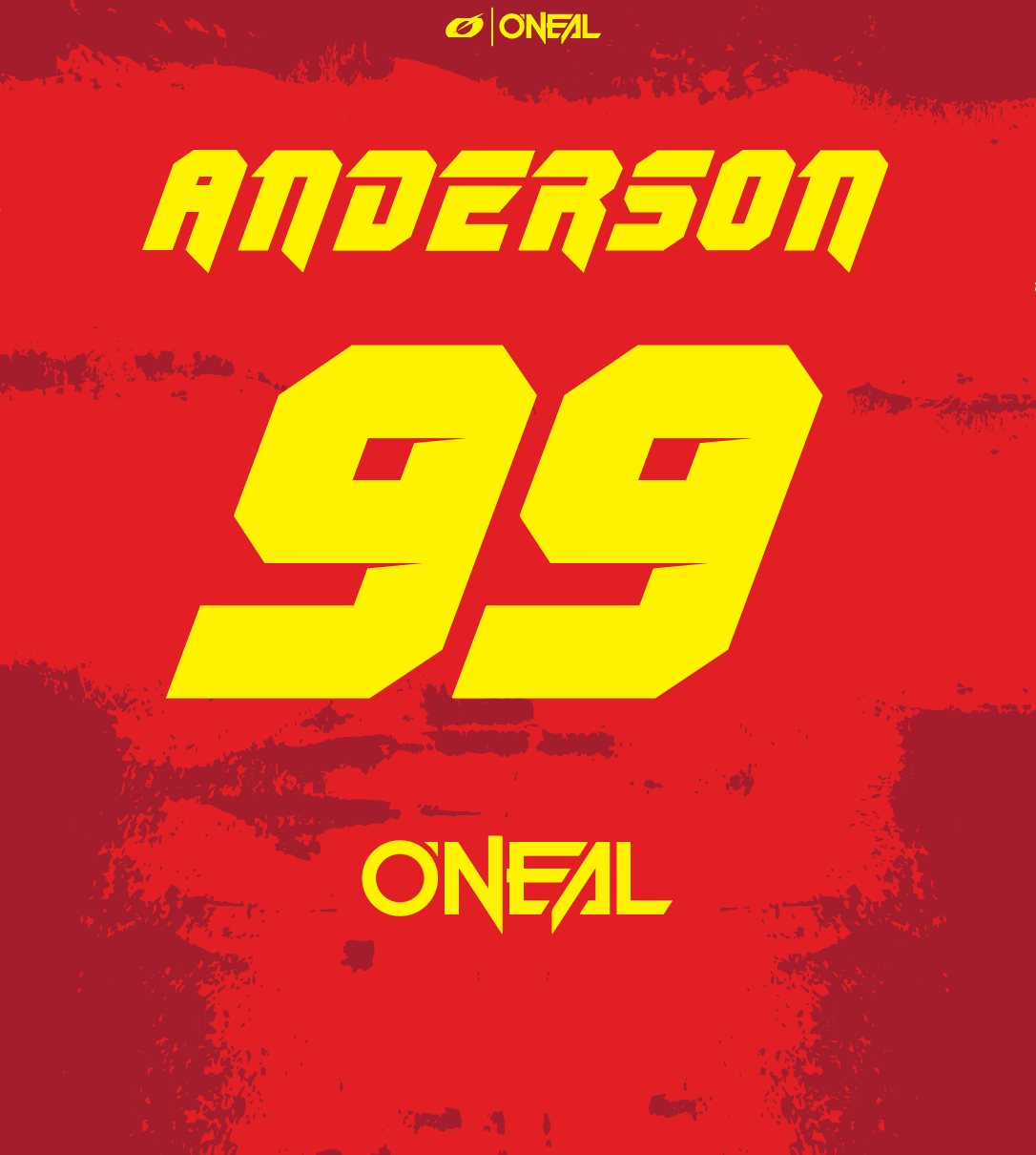o-neal-mayhem-maillot-personalizado-rojo-ne-n image 2