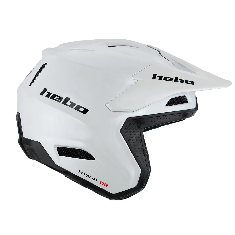 casco-hebo-zone-pro-monocolor-blanco-fibra-de-vidrio-1050-g-homologado image 1