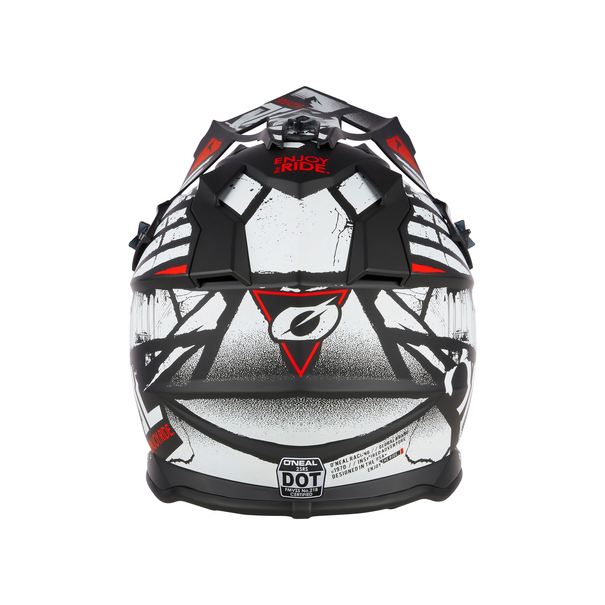 casco-o-neal-2srs-glitch-negro-blanco image 5