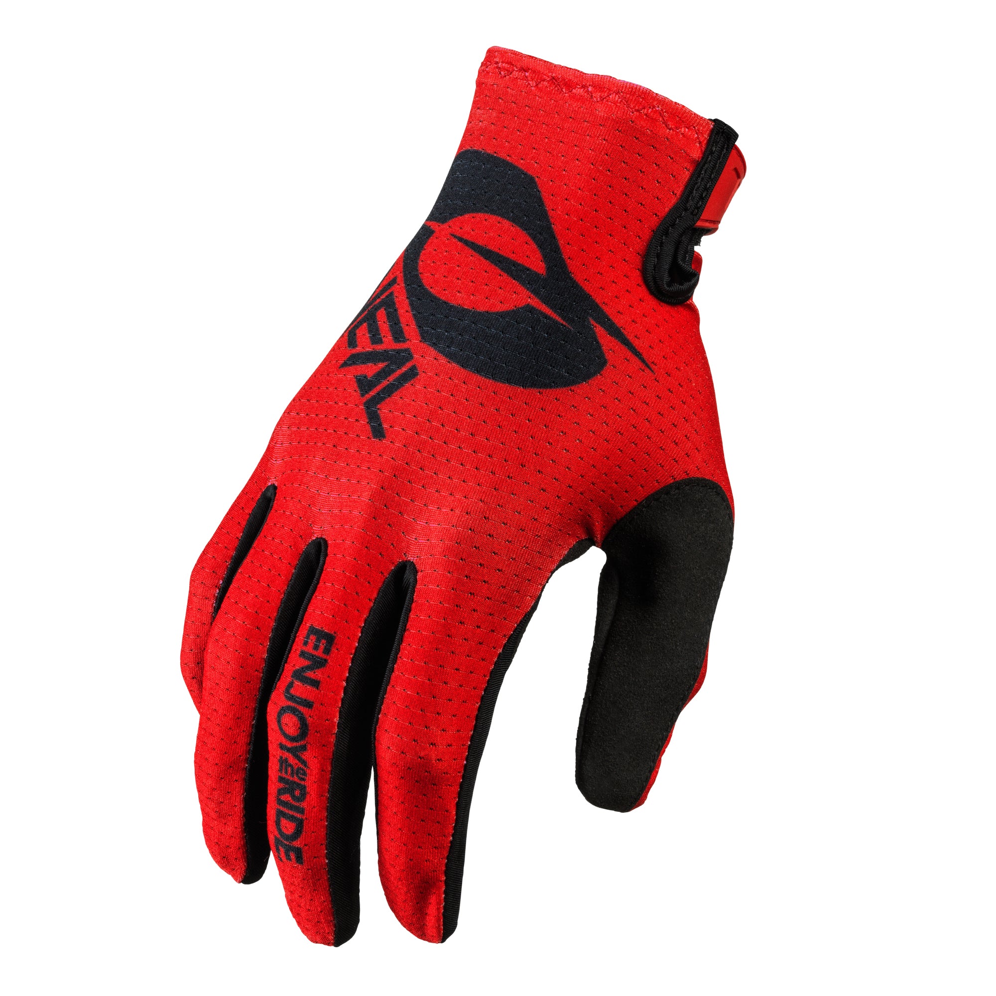 o-neal-matrix-glove-stacked-red-guantes-de-moto-ventilados-con-cierre-de-velcro image 1