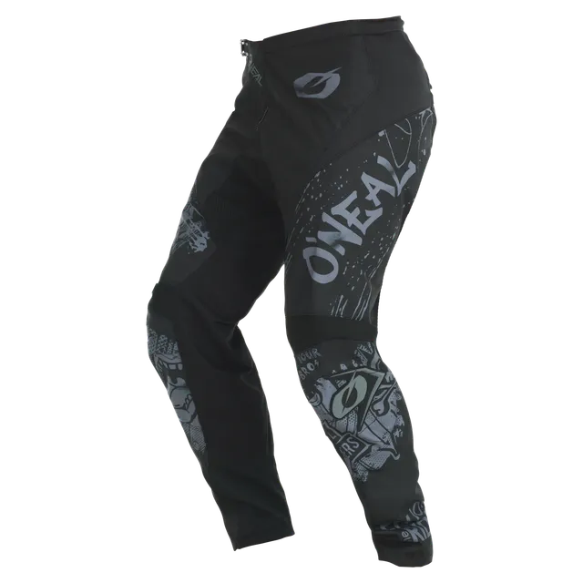 o-neal-element-rancid-pants-negro-gris-pantalones-de-motocross-con-protecci-n-t- image 1