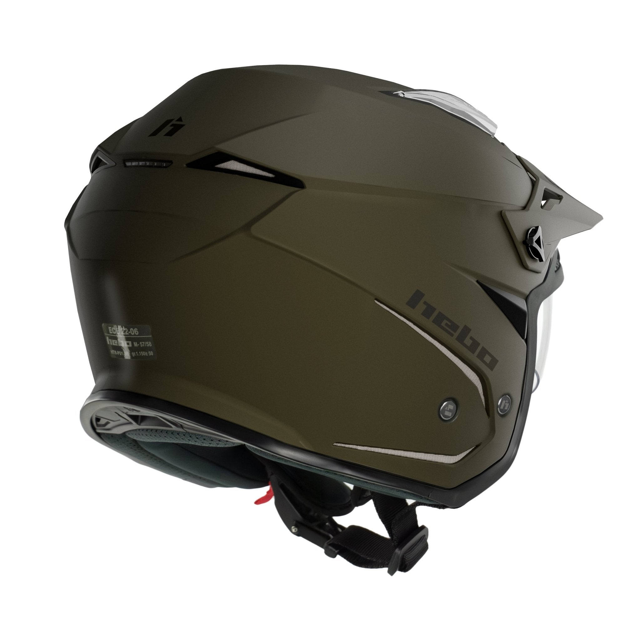 hebo-casco-zone-5-duo-verde-casco-de-trial-con-pantalla-solar-escamoteable-y-vis image 6