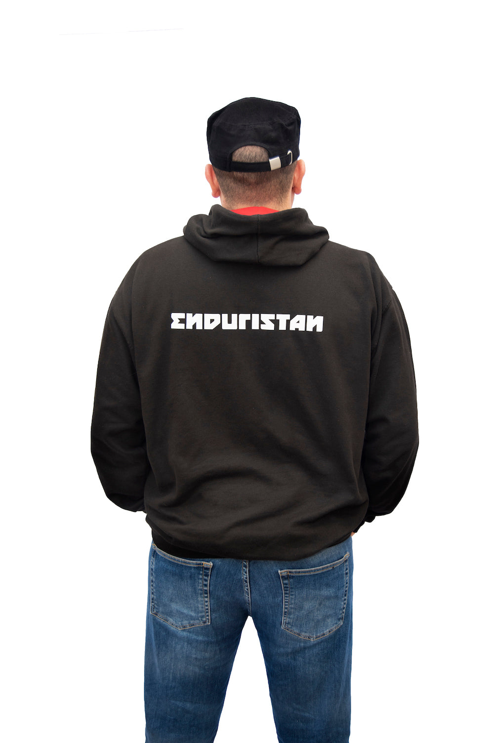 enduristan-team-hoodie-sudadera-con-capucha-negra image 4