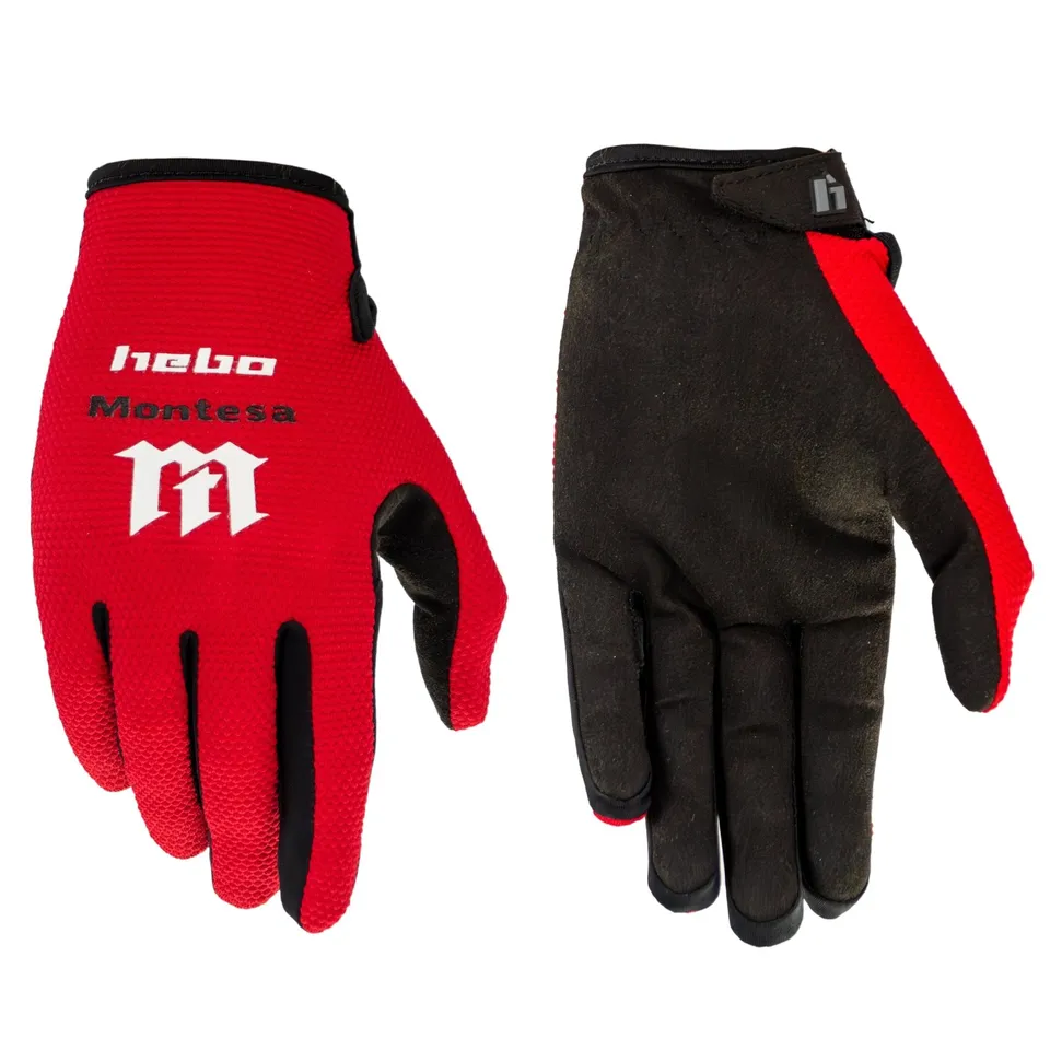 hebo-guantes-montesa-classic-guantes-de-motociclismo-con-tejido-el-stico-y-palma image 1