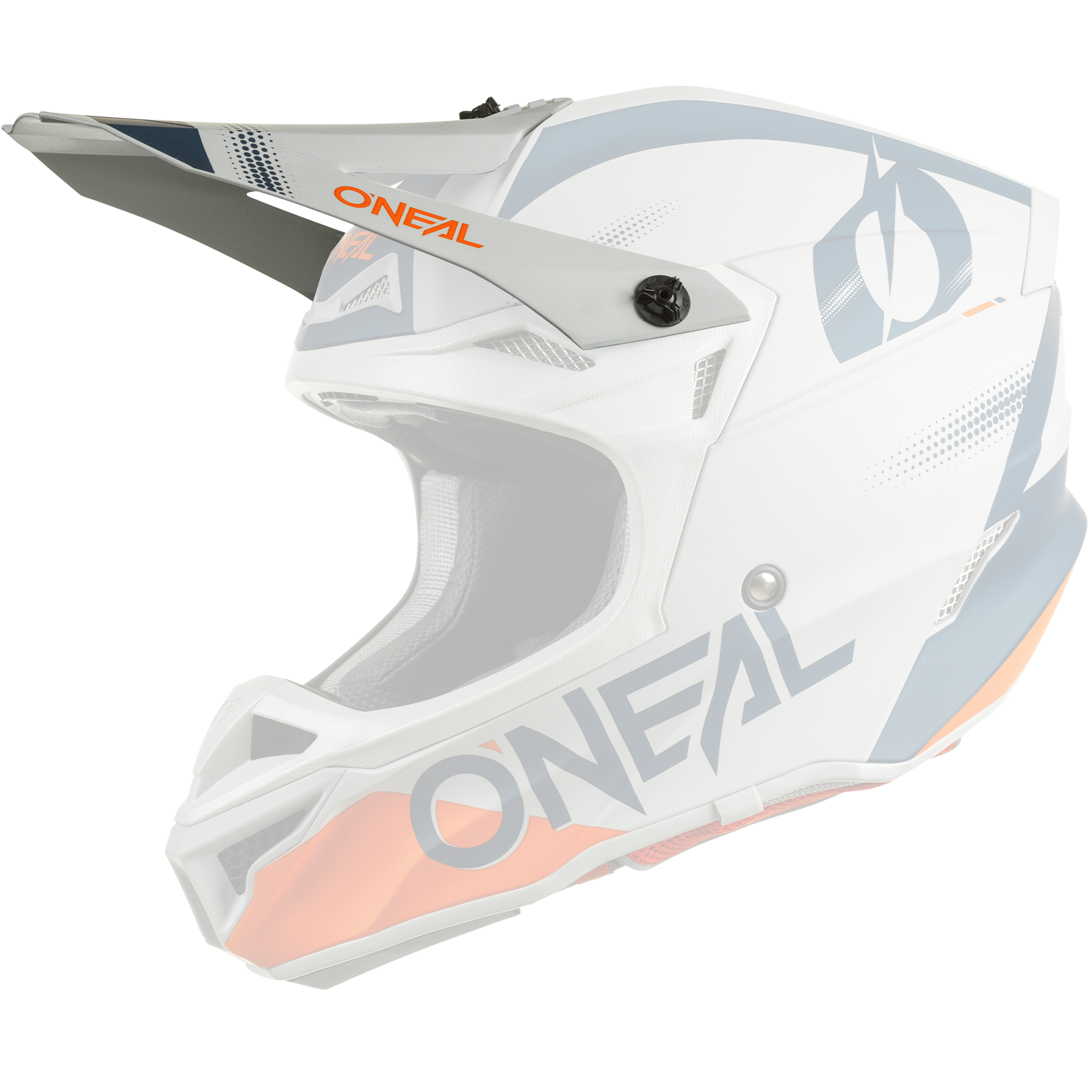 visera-de-recambio-o-neal-5-srs-haze-blue-orange image 1