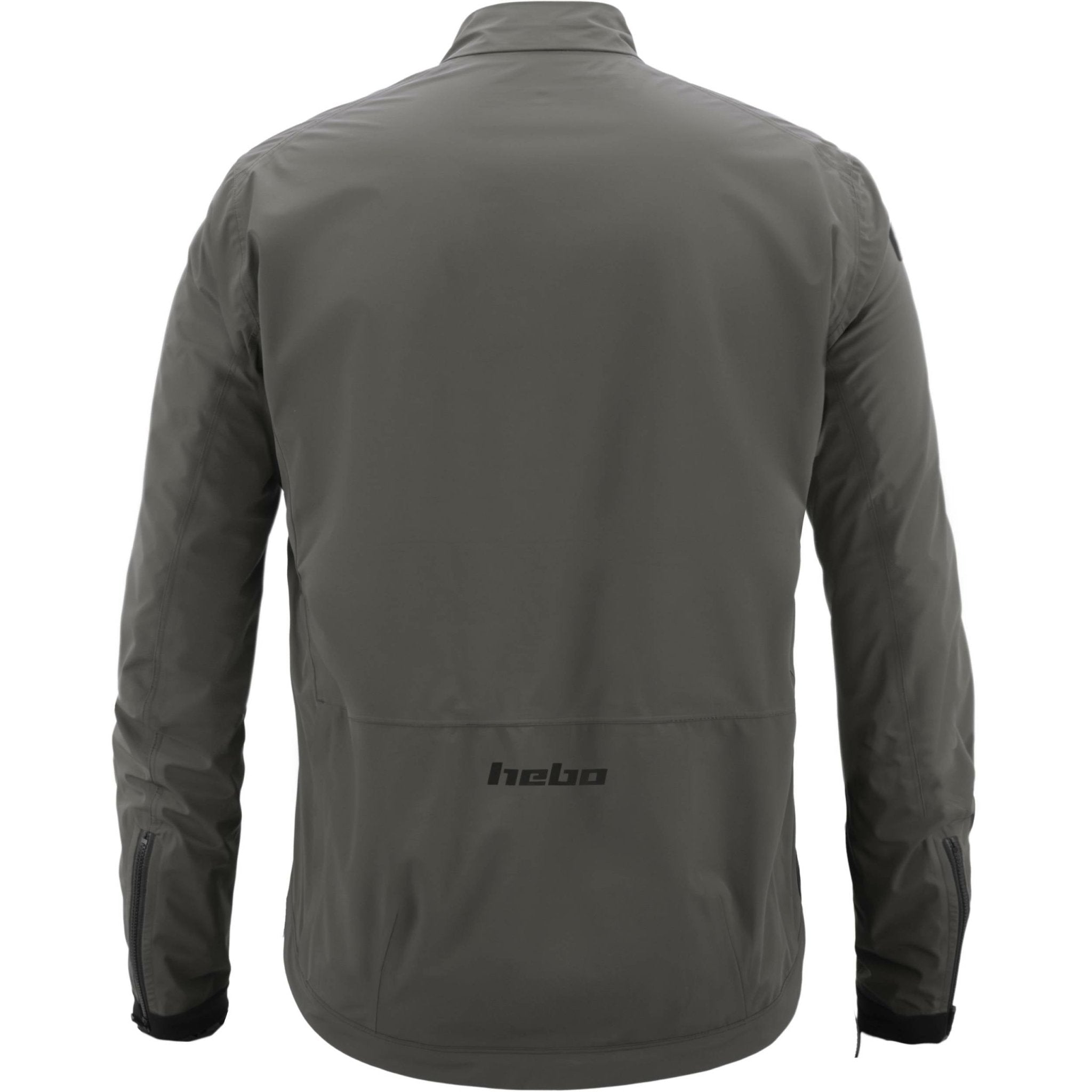 hebo-chaqueta-tech-gris-impermeable-y-transpirable-10000mm image 2