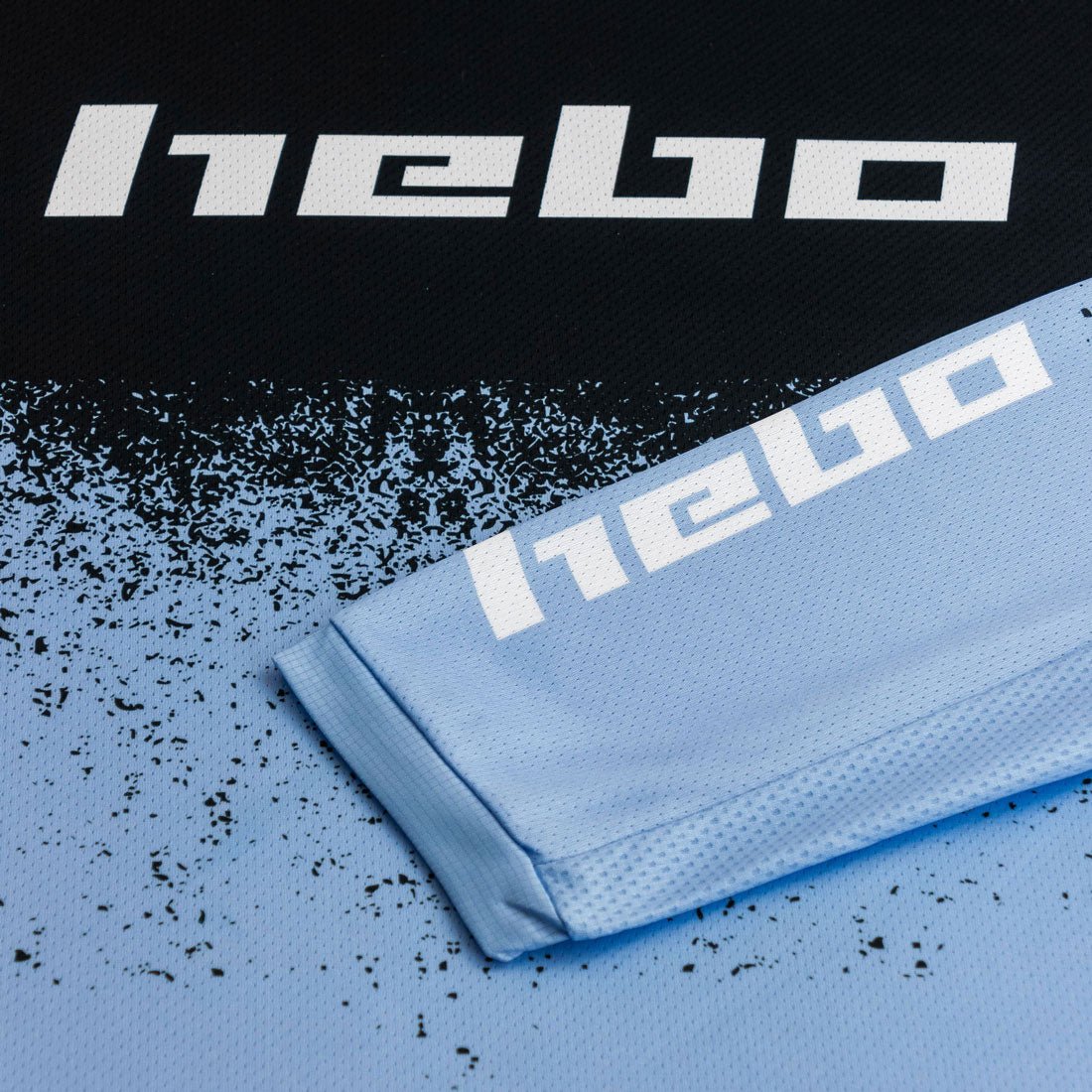 hebo-camiseta-pro-trial-v-dripped-azul-manga-corta-transpirable-con-protecci-n-u image 3