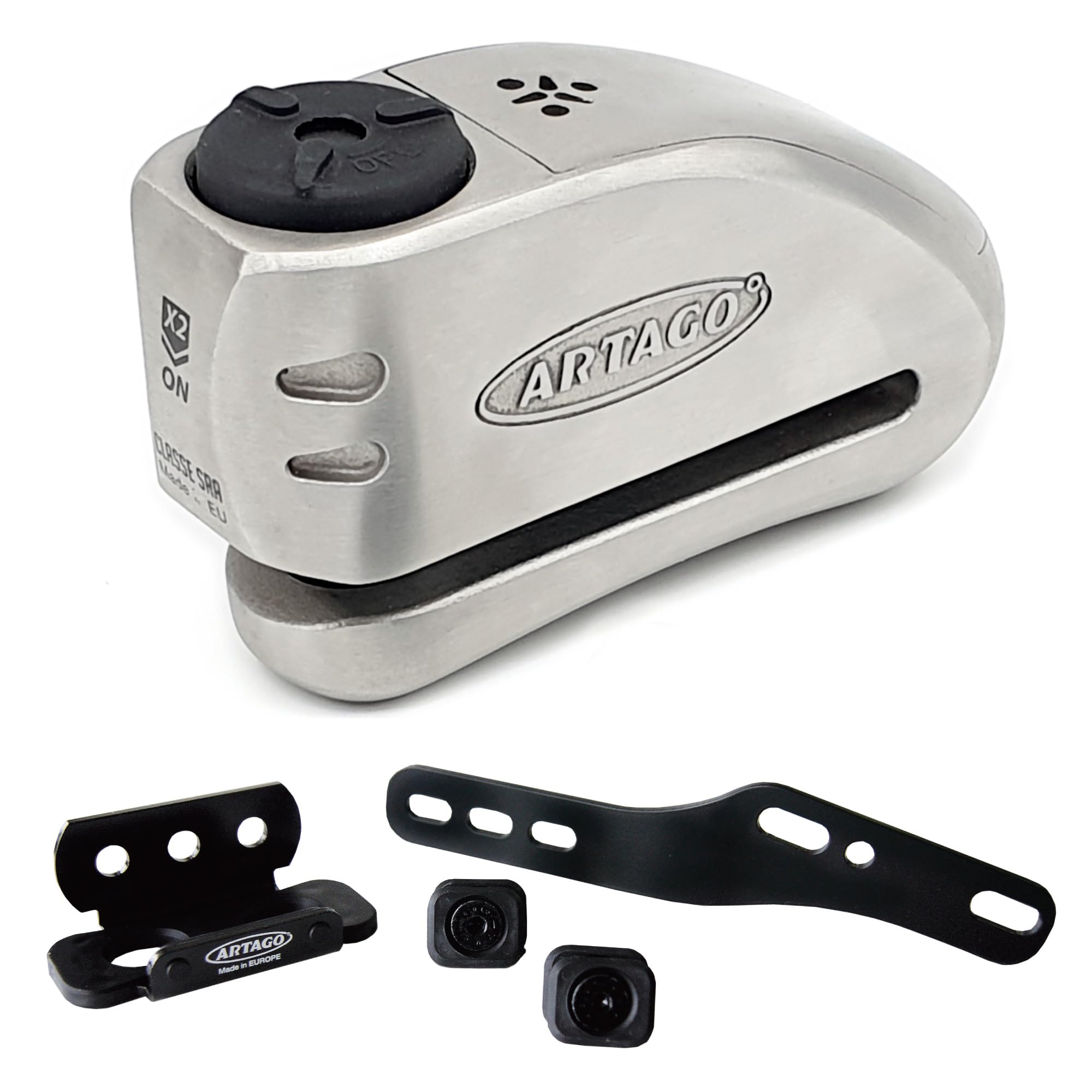artago-32s3-candado-antirrobo-de-disco-con-alarma-120db-para-moto-soporte-para-k image 1