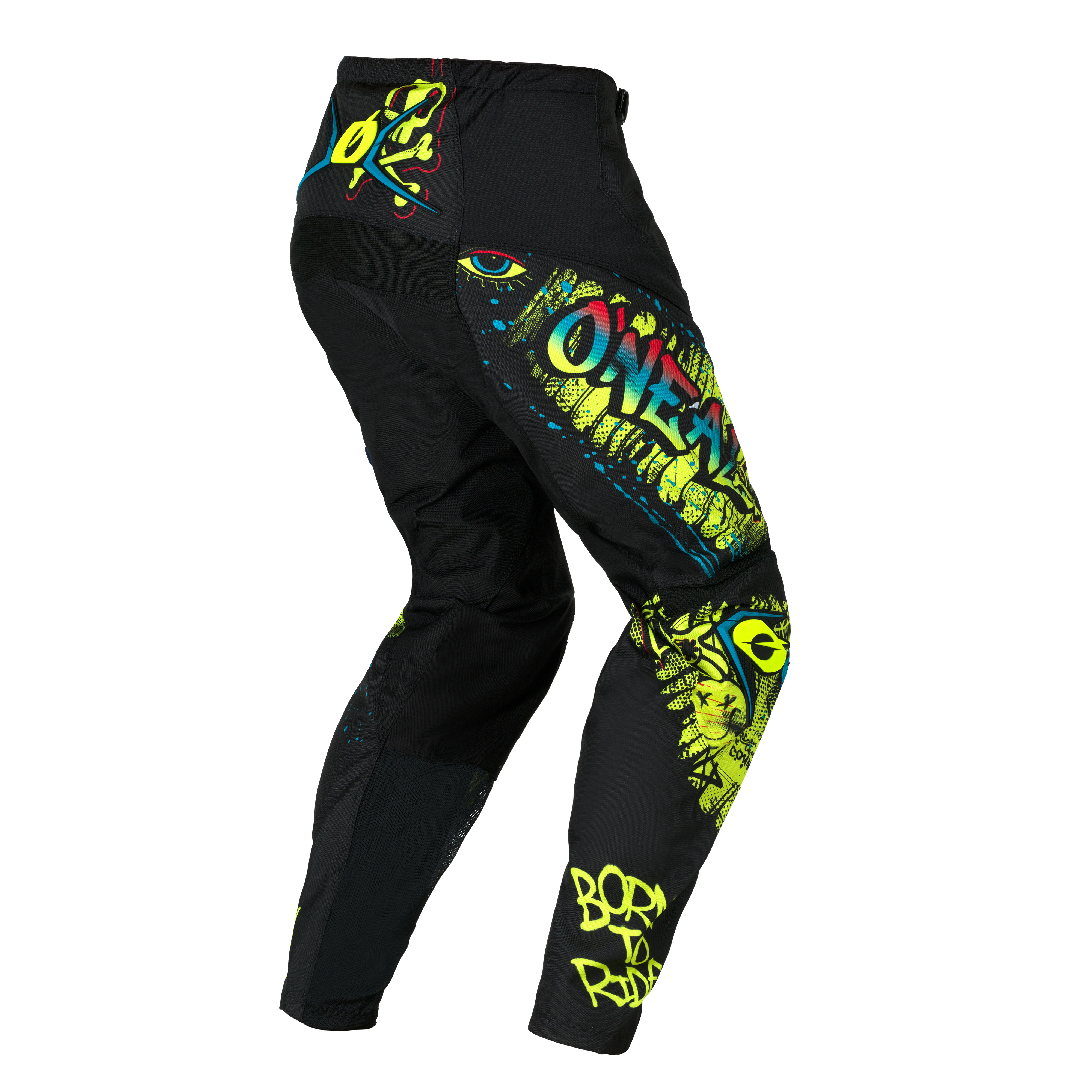 pantal-n-o-neal-youth-element-rancid-negro-ne-n-para-motocross-infantil image 2