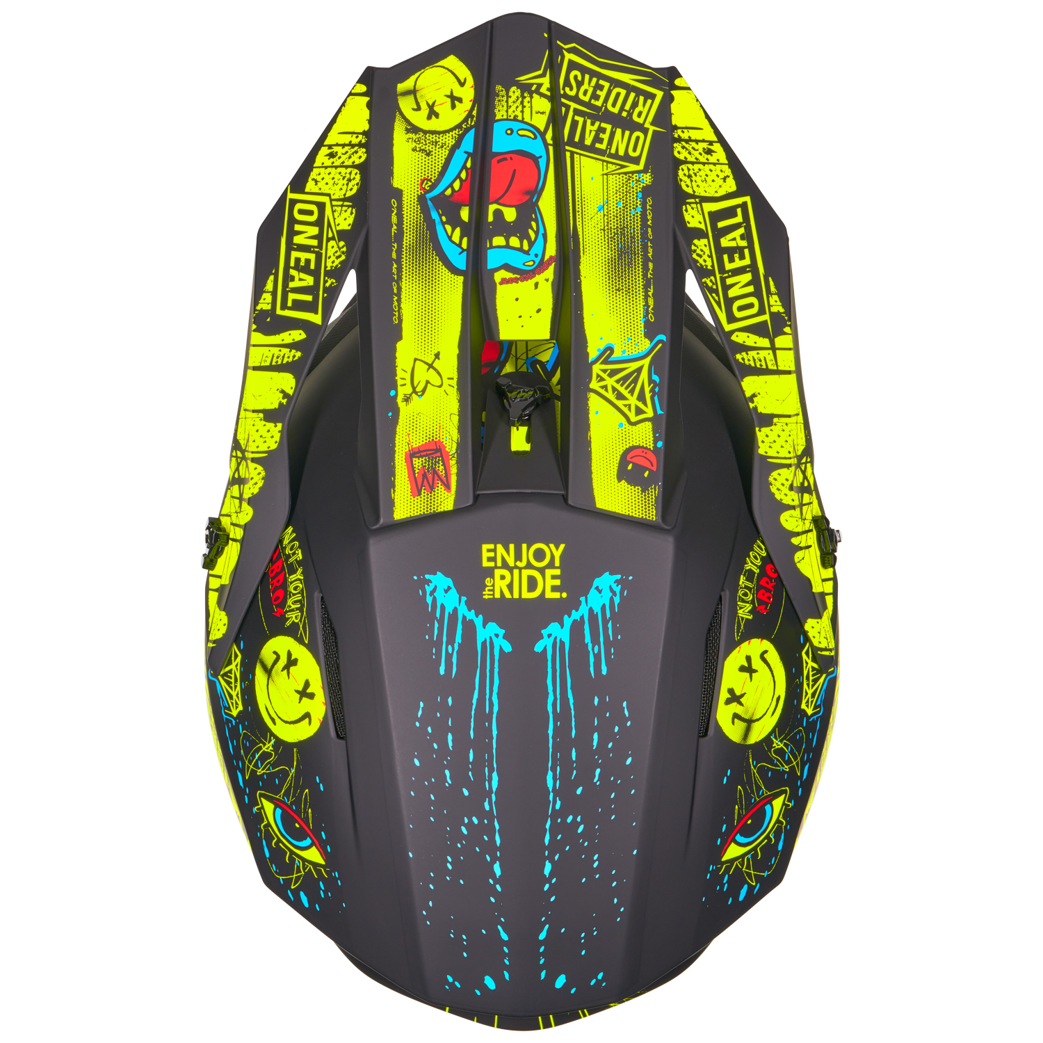casco-o-neal-4srs-rancid-neon-black-para-motocross-y-enduro image 6