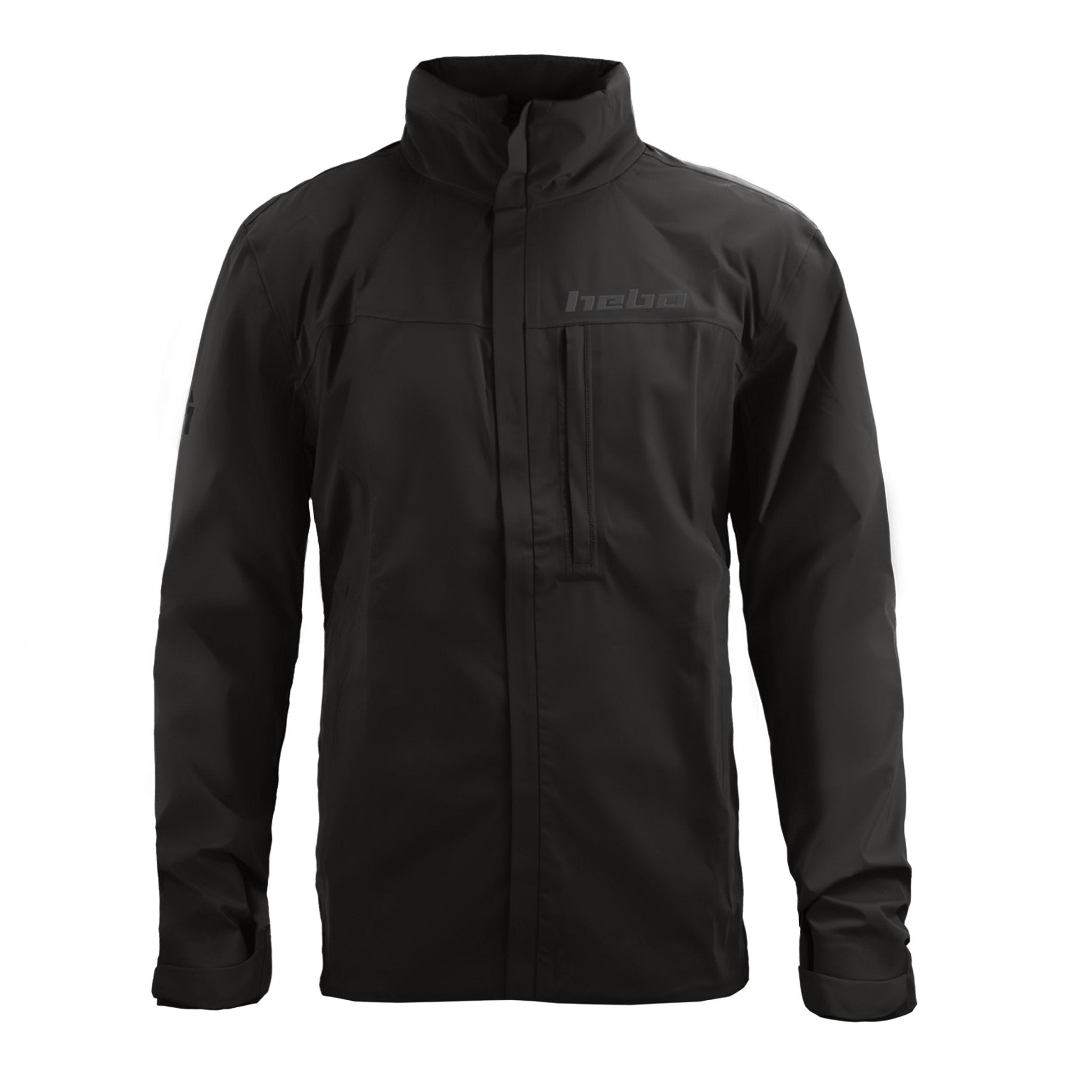 chaqueta-hebo-team-wp-negra-impermeable-10000mm-transpirable-8000g-m2-h-capucha- image 1