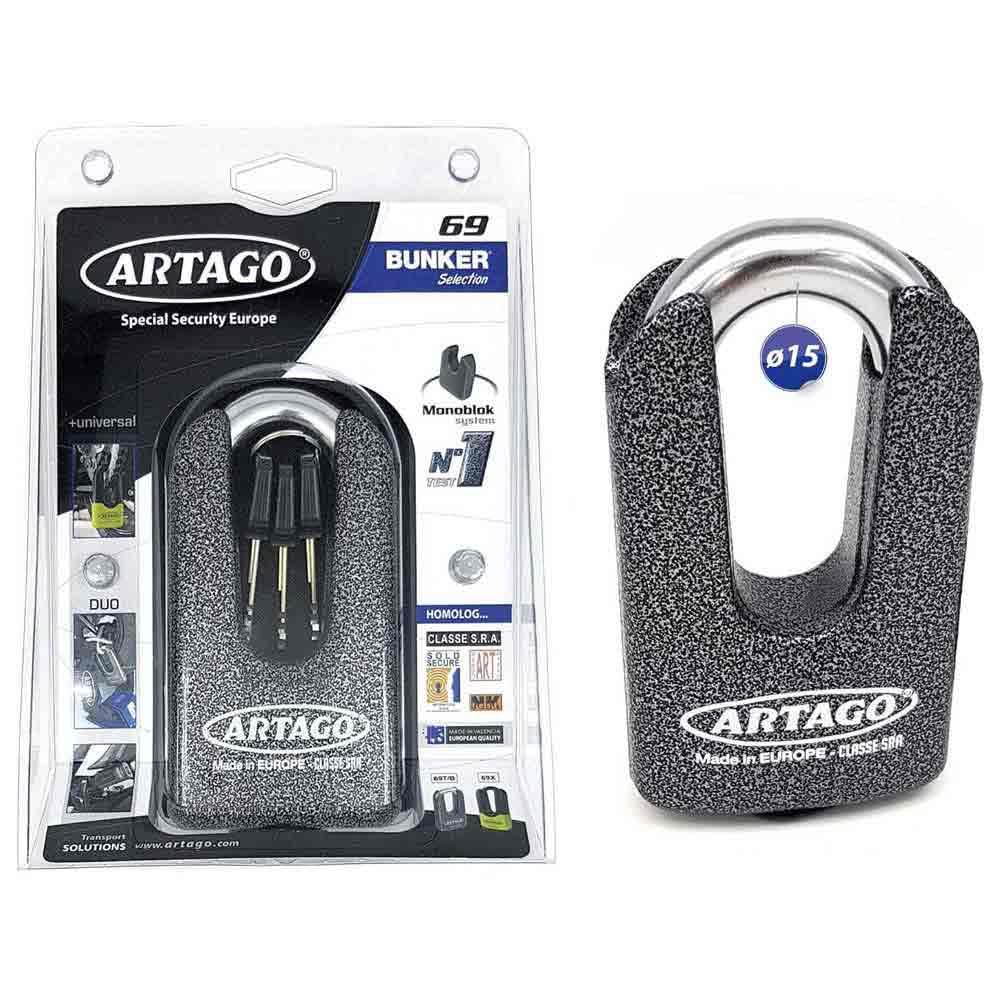 artago-69t3-pack-candado-antirrobo-disco-alta-seguridad-soporte-para-kawasaki-z9 image 2