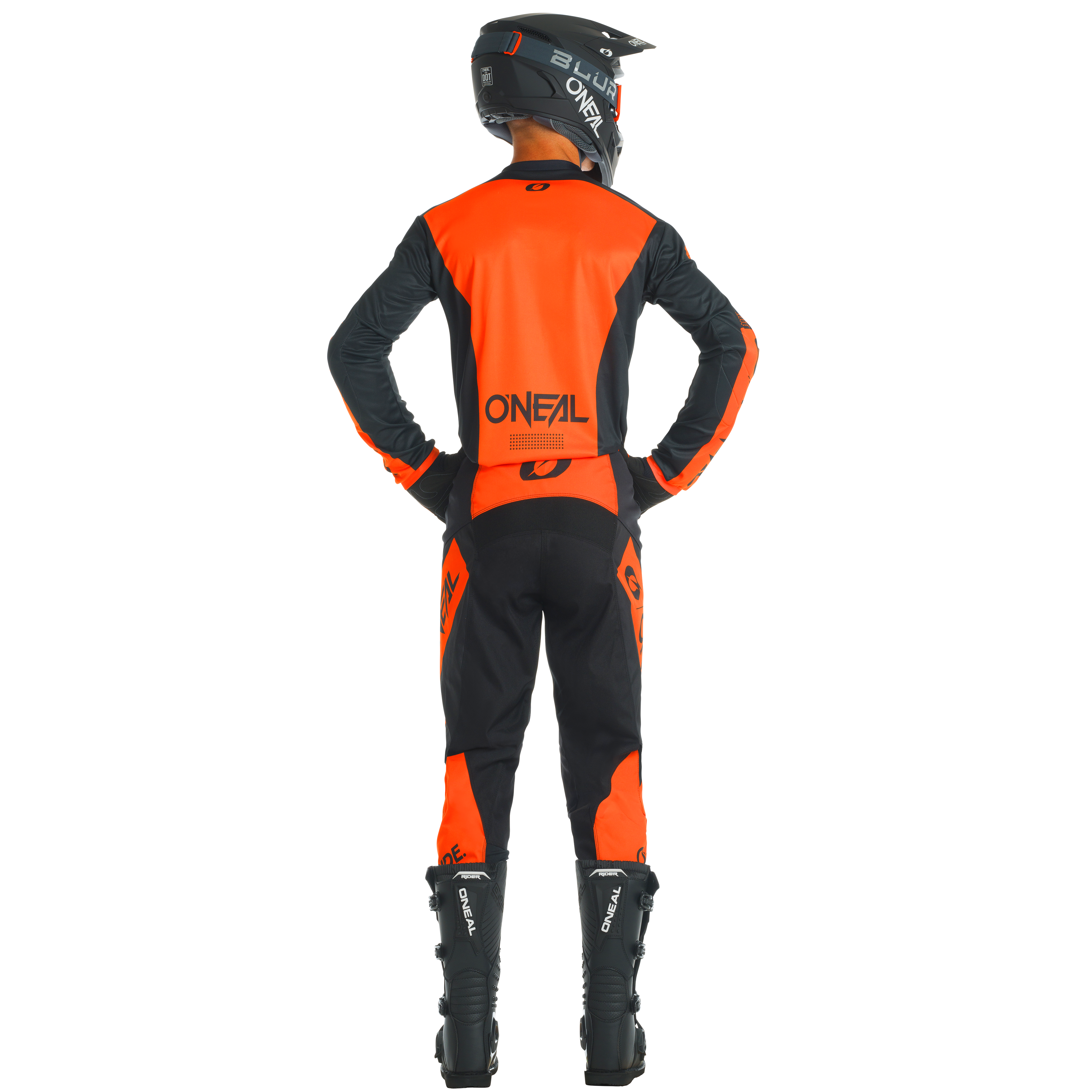 o-neal-element-racewear-pantalones-de-motocross-negro-naranja image 4