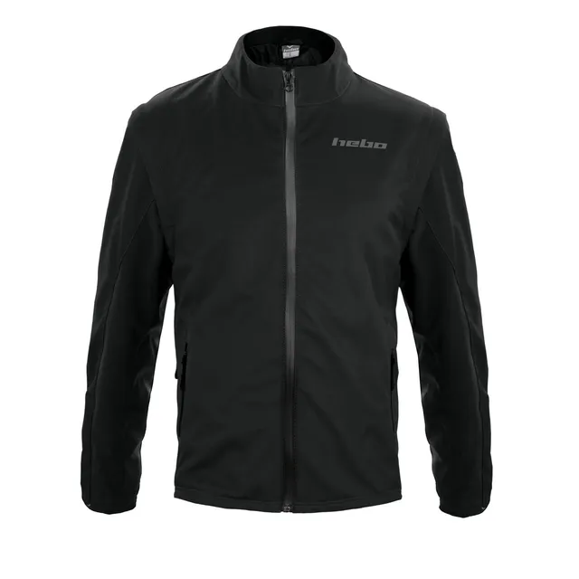 hebo-chaqueta-sentinel-2-0-negro-poliamida-mangas-desmontables-cortaviento image 1
