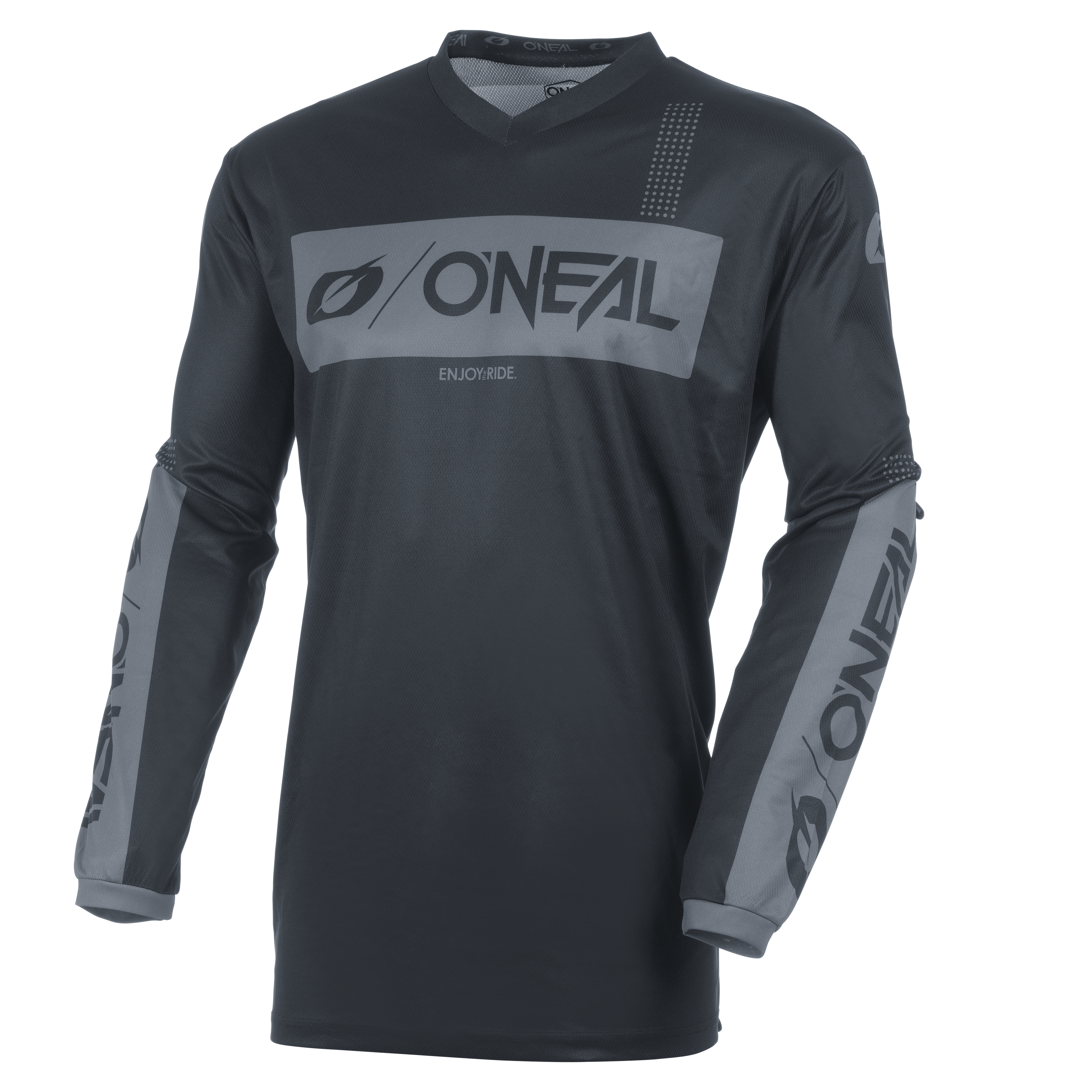 o-neal-element-jersey-racewear-black-gray-personalizado image 1