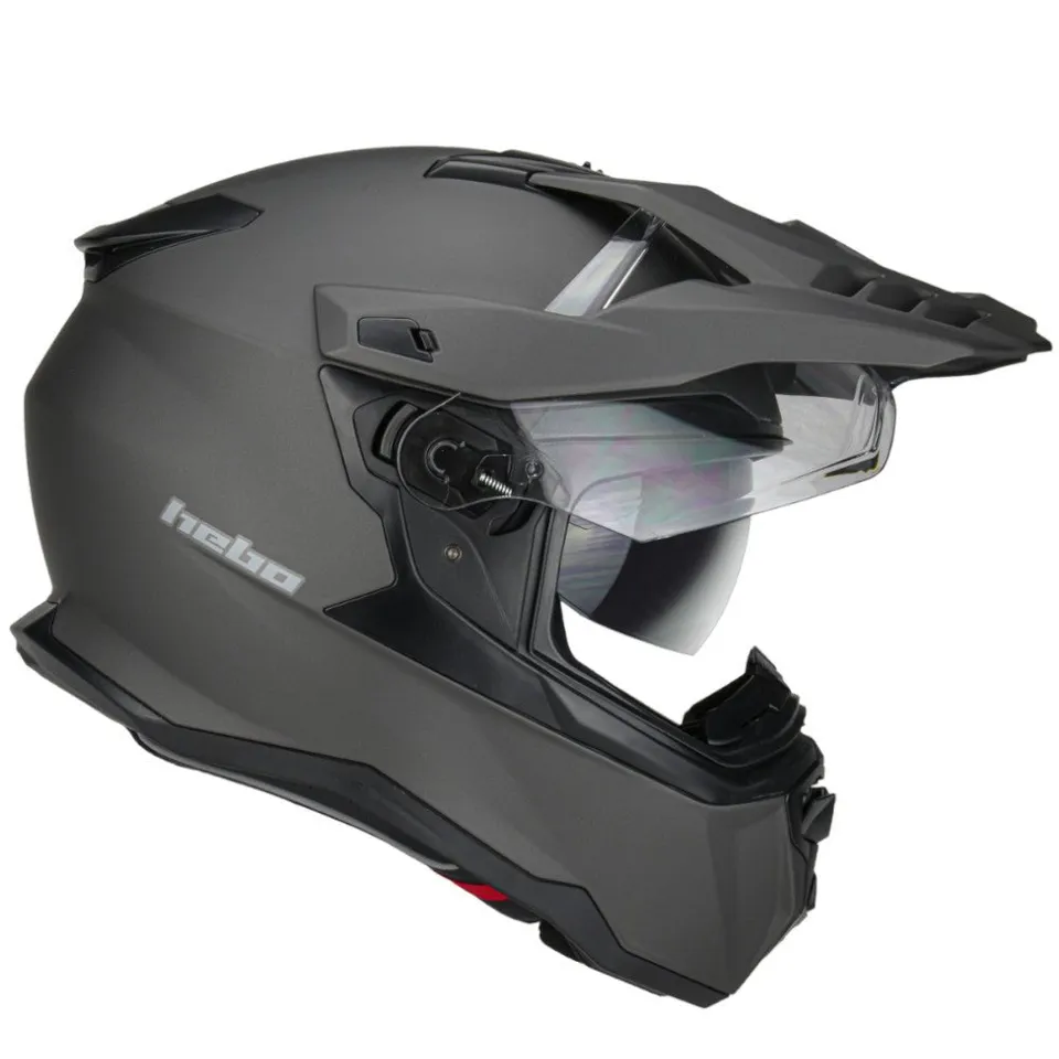 casco-hebo-transam-mate-doble-calota-pinlock-70-y-pantalla-solar image 1