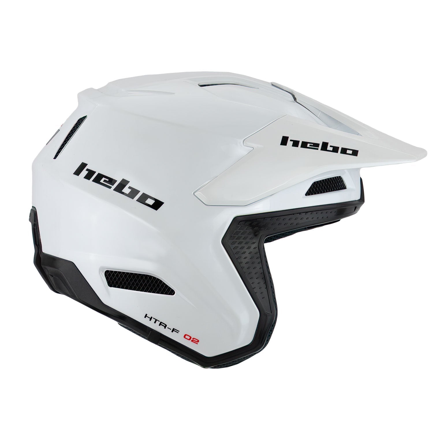 casco-hebo-zone-pro-monocolor-blanco-fibra-de-vidrio-1050-g-homologado image 1
