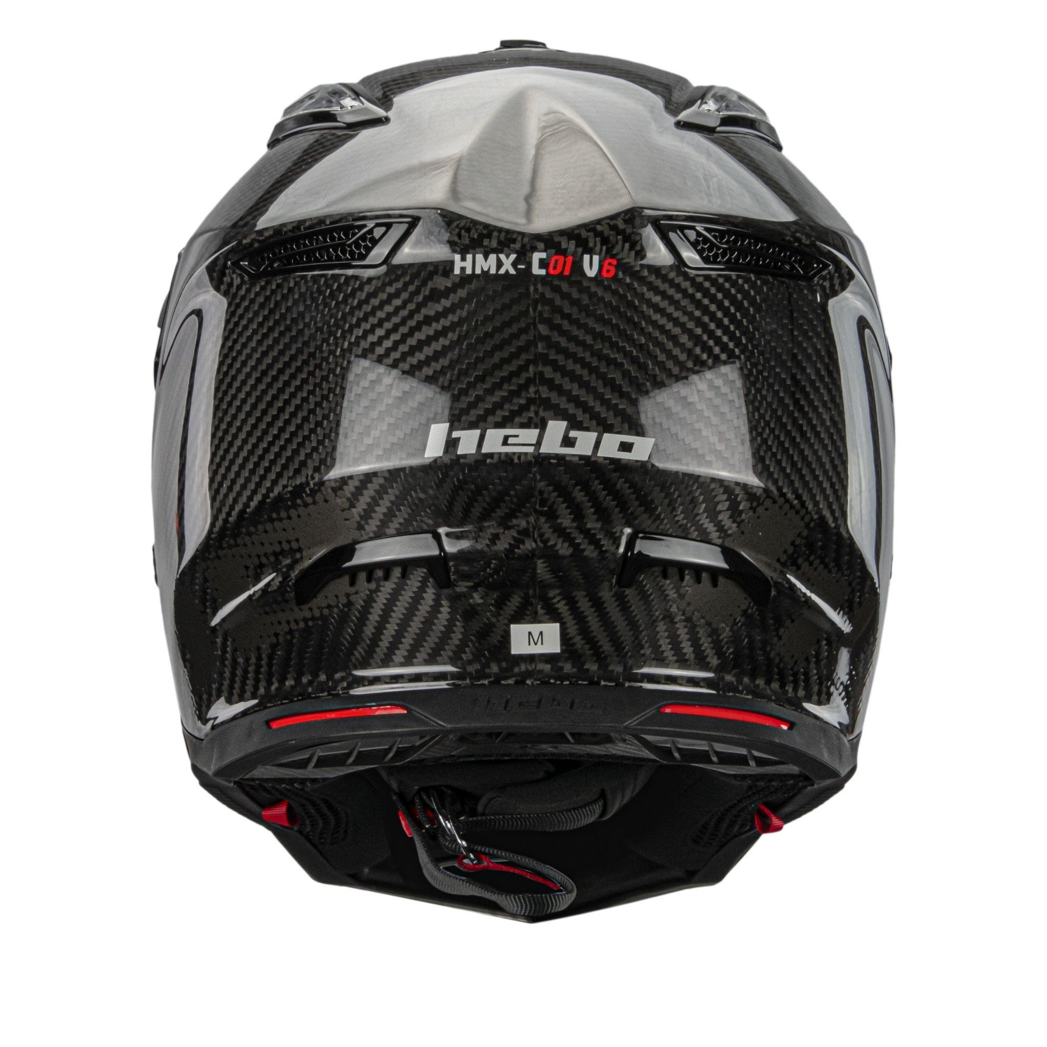 hebo-casco-enduro-race-k3-carbon-1200g-fibra-de-carbono-visera-ajustable-y-silve image 2