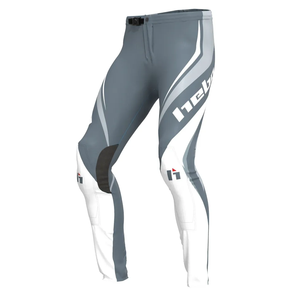 hebo-pantal-n-pro-trial-classic-gris-pantal-n-de-trial-con-rodilleras-ce-nivel-i image 1