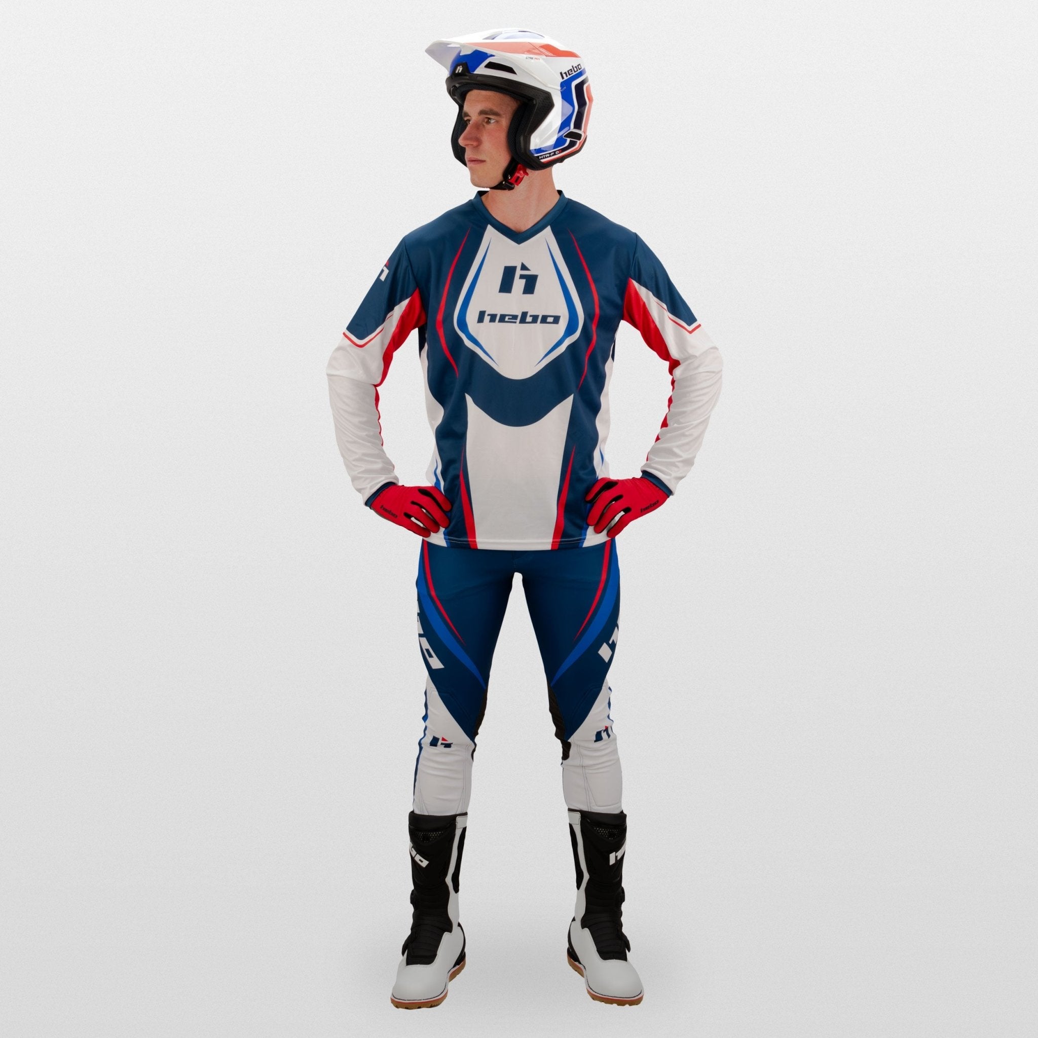 hebo-camiseta-pro-trial-classic-blanca-tejido-reciclado-dry-clim-y-biel-stico image 4