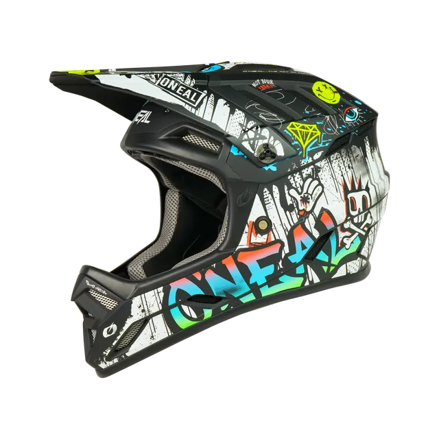 casco-o-neal-backflip-rancid-negro-blanco image 1