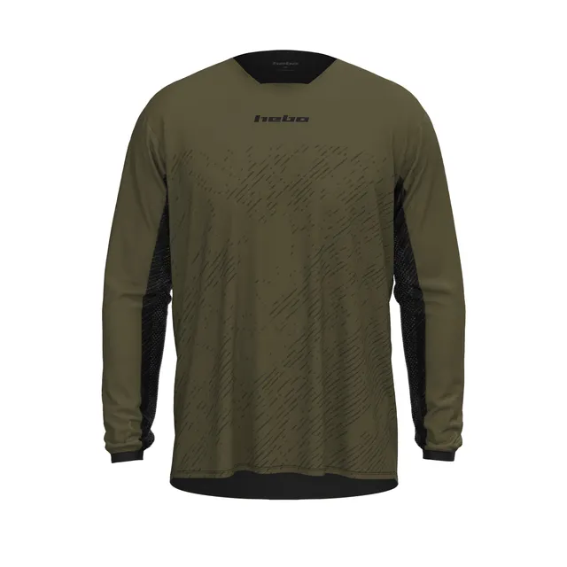 hebo-camiseta-enduro-motocross-scratch-xtreme-kakhi-he2546k image 1