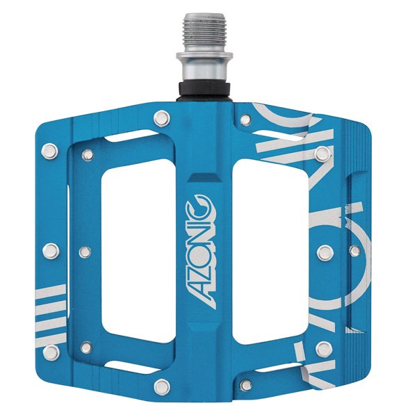 azonic-dmx-pedal-anodized-blue-pedal-de-plataforma-antideslizante-para-downhill- image 1