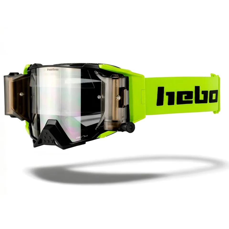 hebo-atom-amarillas-gafas-de-motocross-con-kit-roll-off image 1