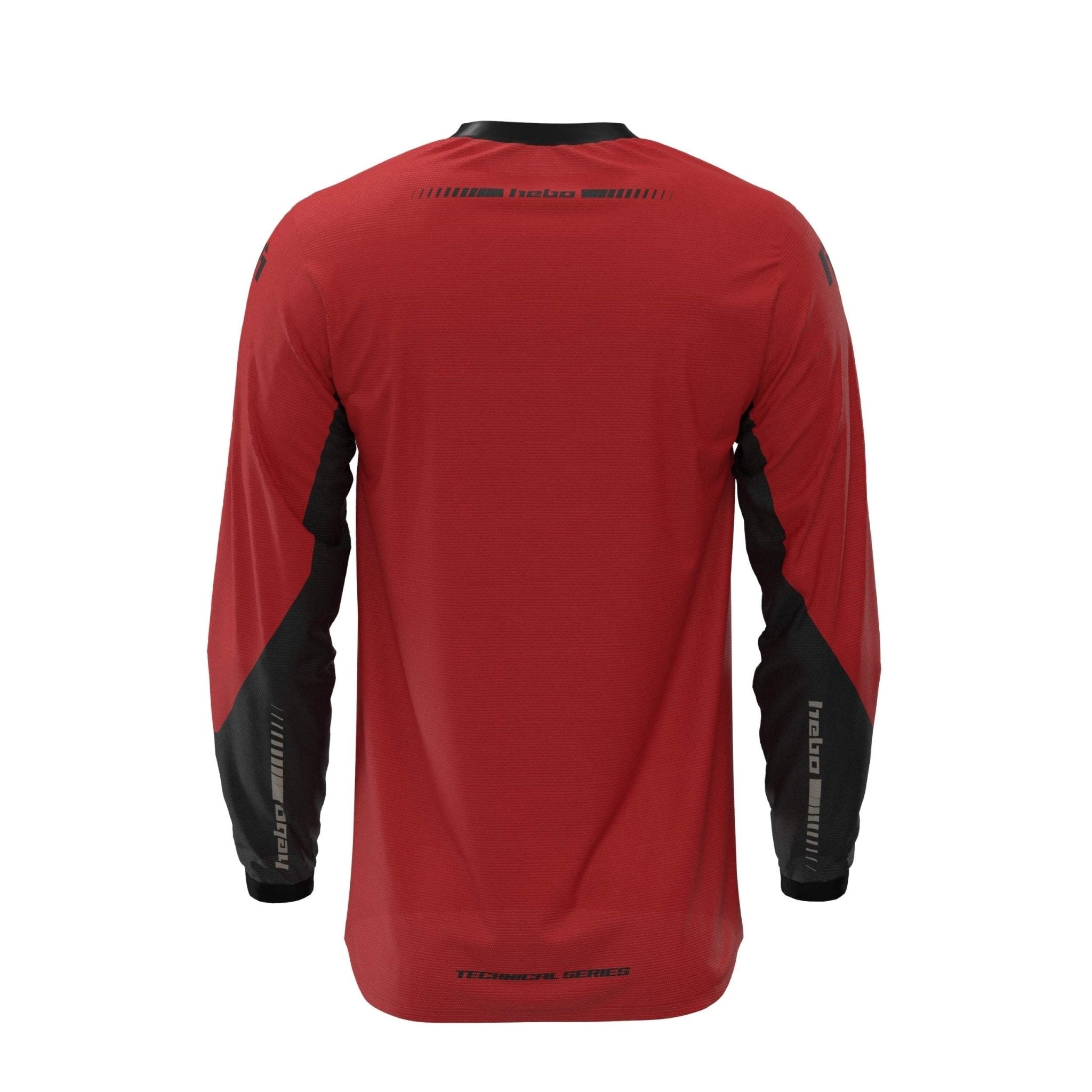 hebo-camiseta-tech-roja-camiseta-t-cnica-de-moto-transpirable image 2