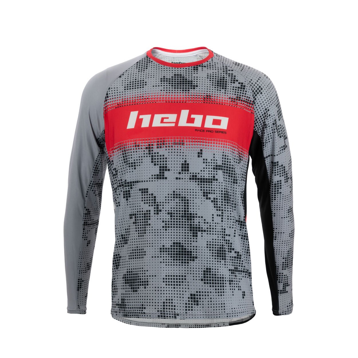 camiseta-hebo-trial-race-pro-gris-tejido-reciclado-protecci-n-uv-50 image 1
