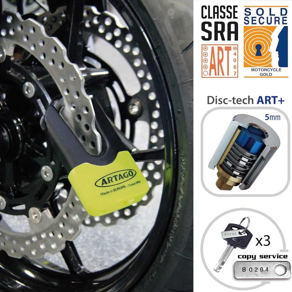 artago-69x3-pack-candado-antirrobo-disco-alta-seguridad-soporte-para-kawasaki-z9 image 5