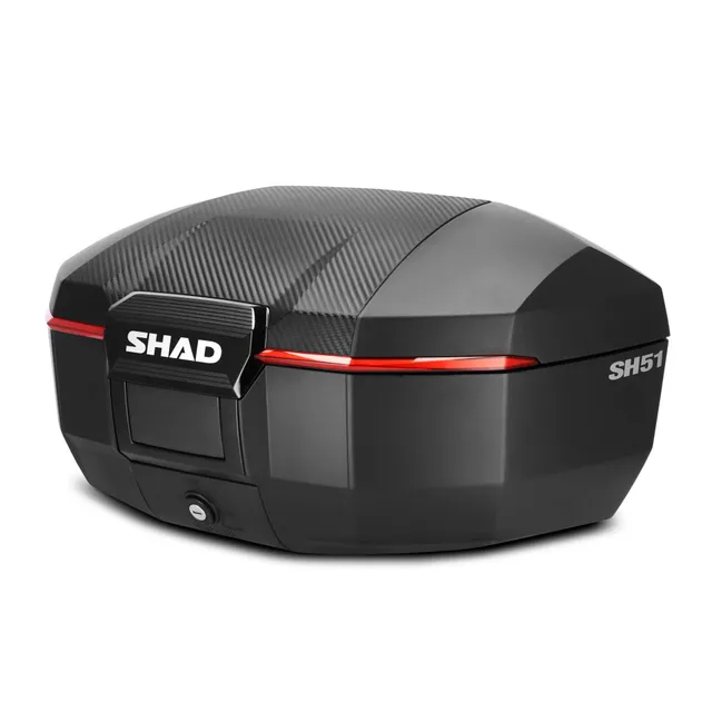 shad-sh51-carbono-top-case-de-51-l-para-2-cascos-modulares image 1