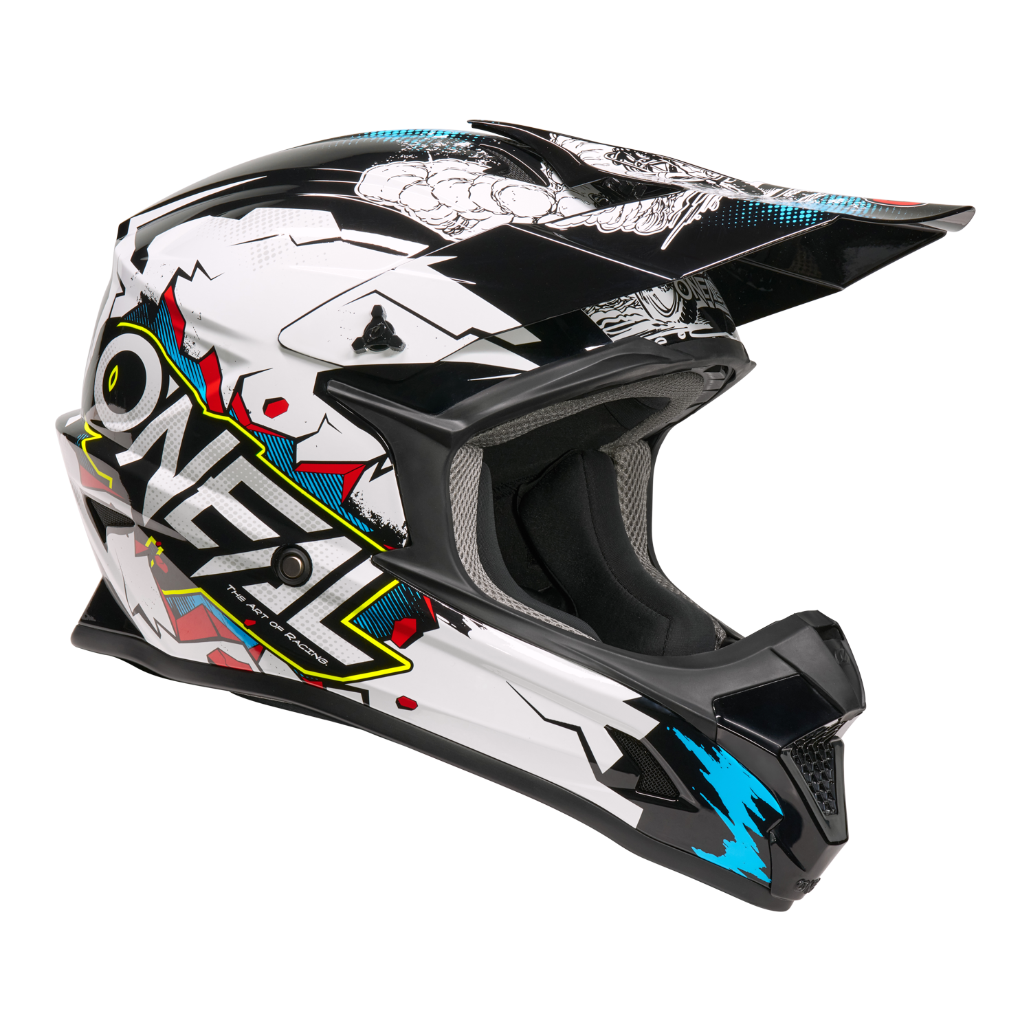 o-neal-1-srs-youth-solid-helmet-villain image 2