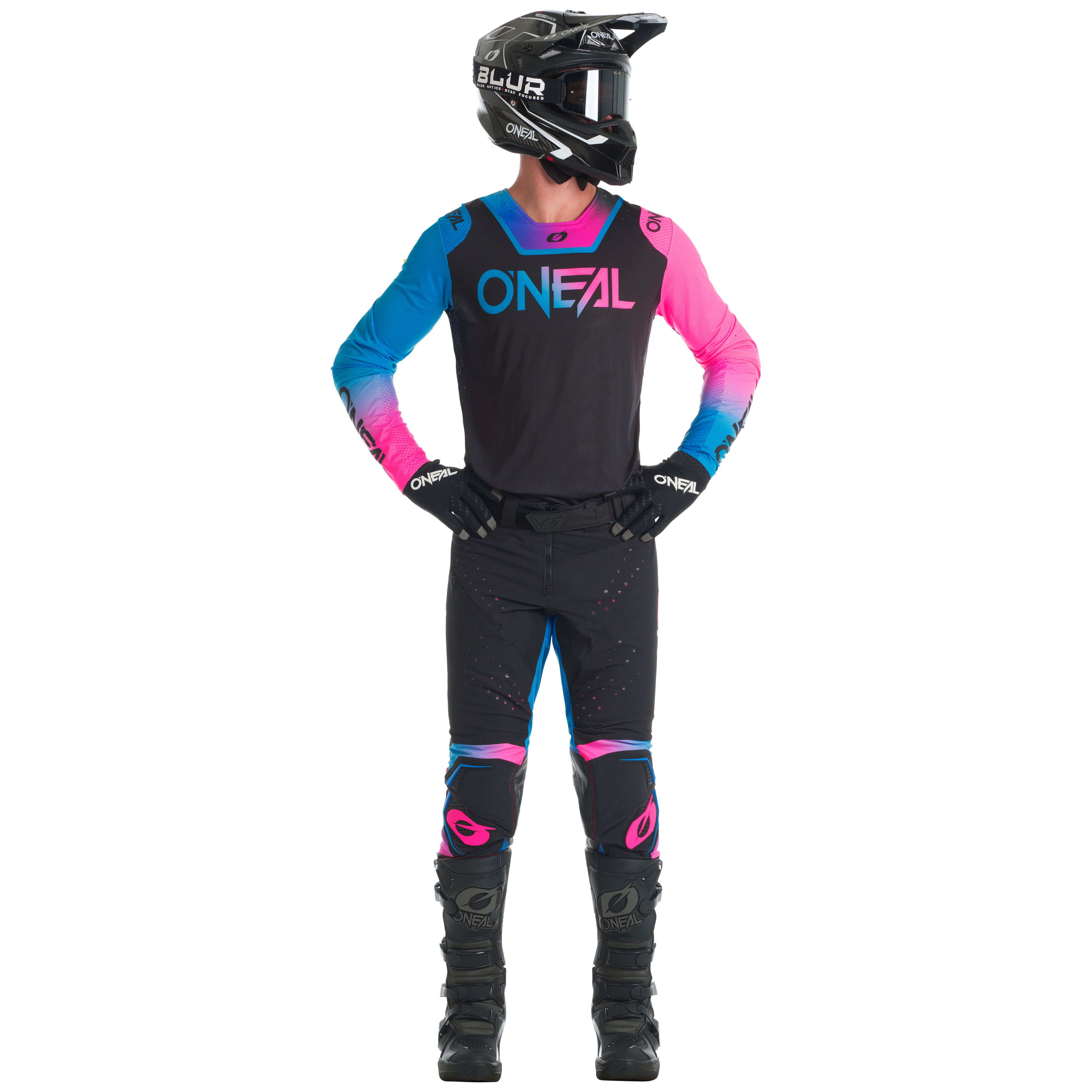 o-neal-prodigy-camiseta-de-manga-larga-negro-rosa-ne-n image 3