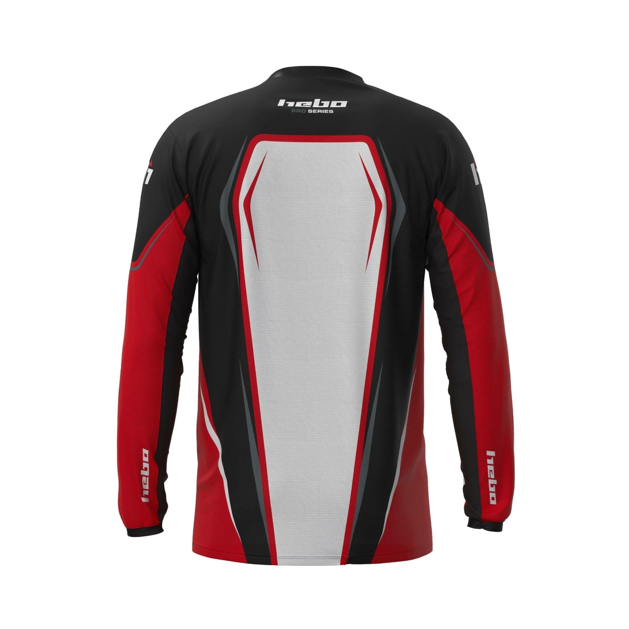 camiseta-hebo-pro-trial-classic-junior-manga-larga-roja-material-reciclado image 2