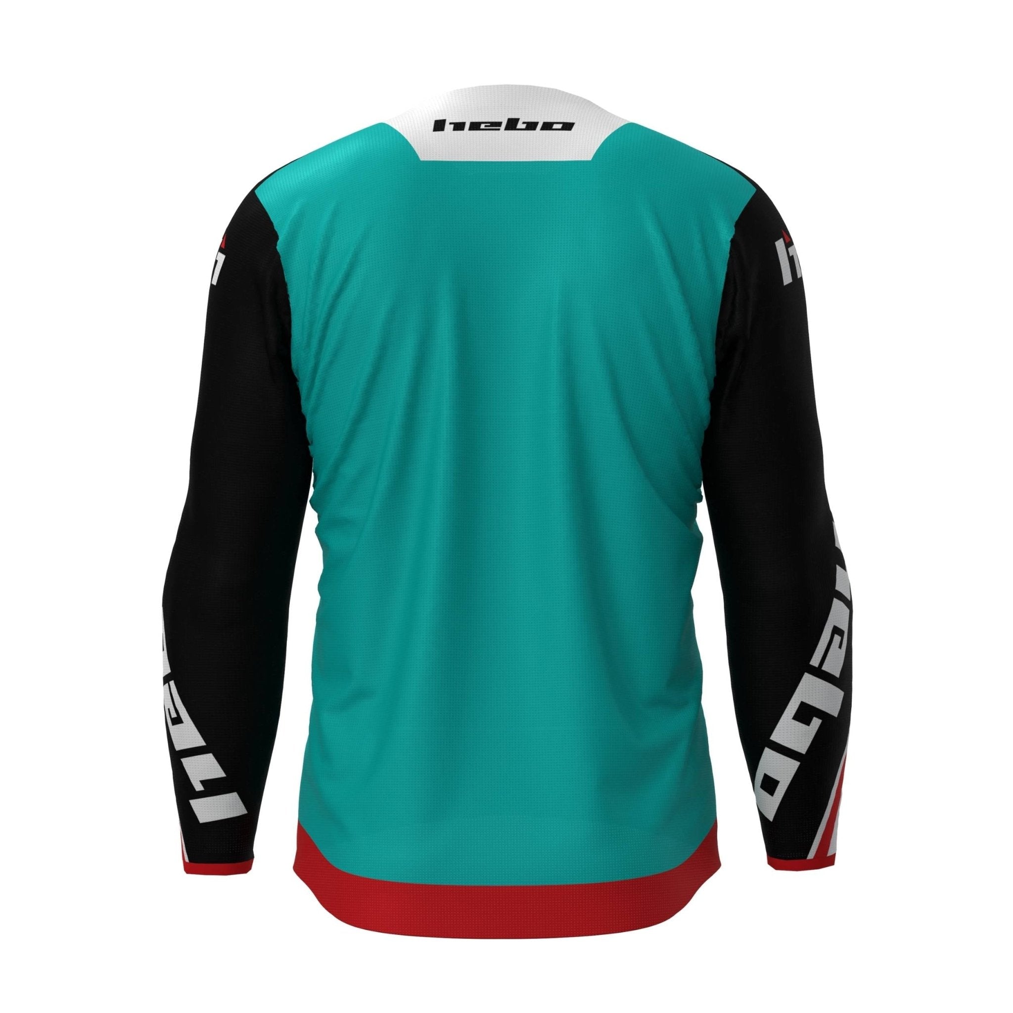 hebo-camiseta-enduro-mx-scratch-fit-turquesa-camiseta-t-cnica-de-manga-larga-con image 2